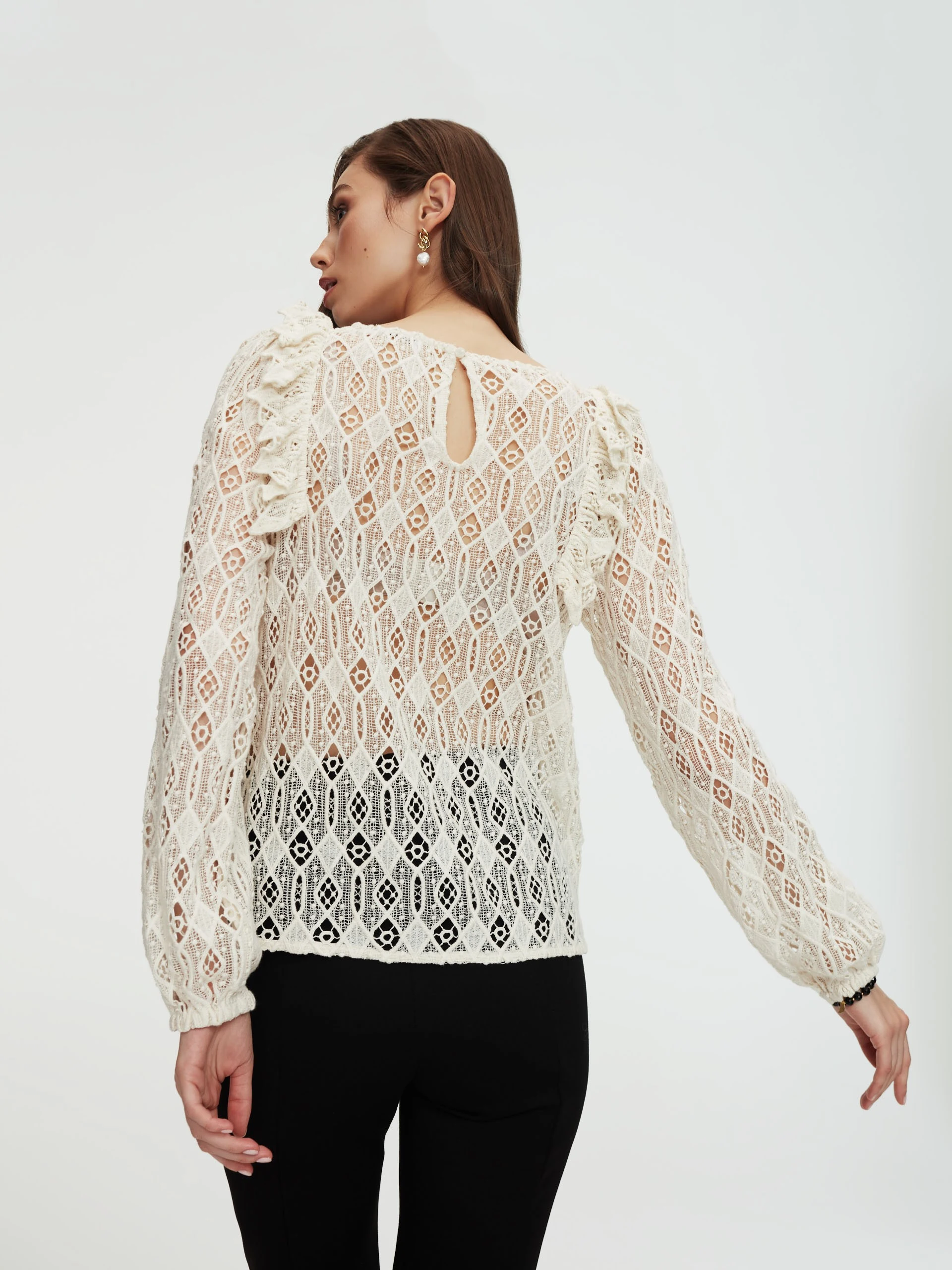 Laced blouse