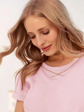 BLOUSE WITH GOLDEN DECORATION