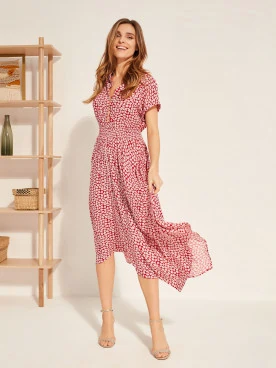 FLORAL PATTERN DRESS