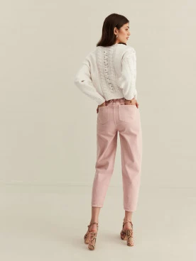 CREAM-COLORED CARDIGAN