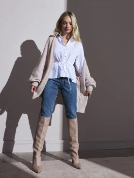 BEIGE CARDIGAN