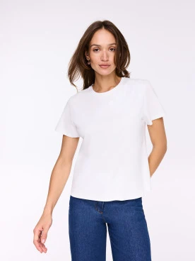 Classic white cotton blouse