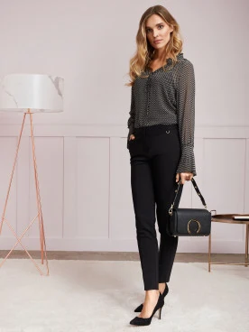 ETHEREAL BLOUSE WITH BINDING
