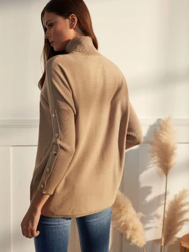 SWEATER WITH TURTLENECK