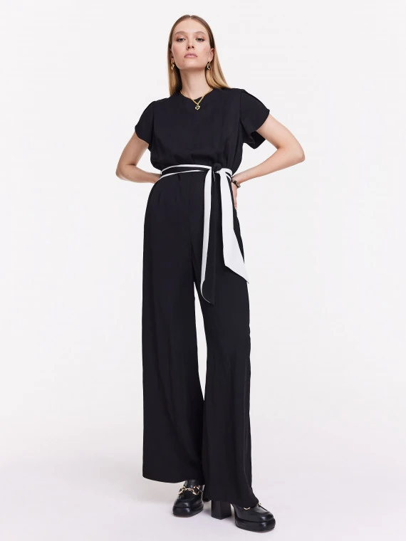 Elegant black jumpsuit