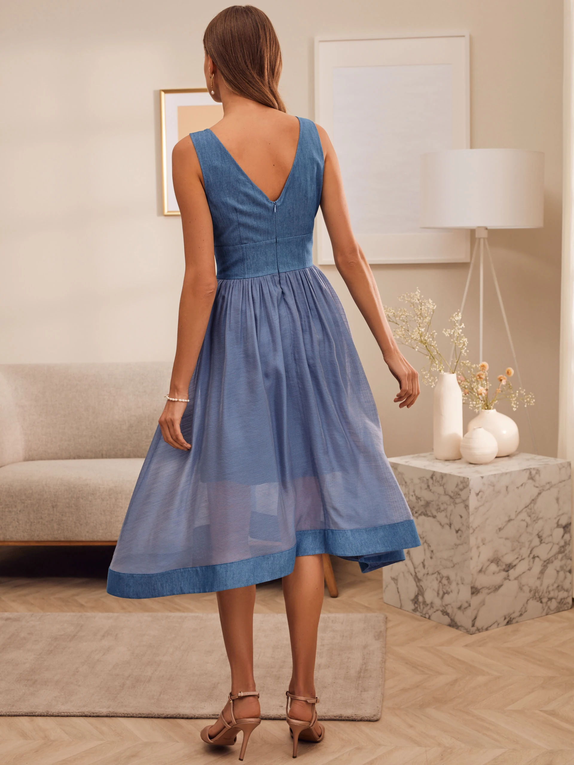 DENIM DRESS