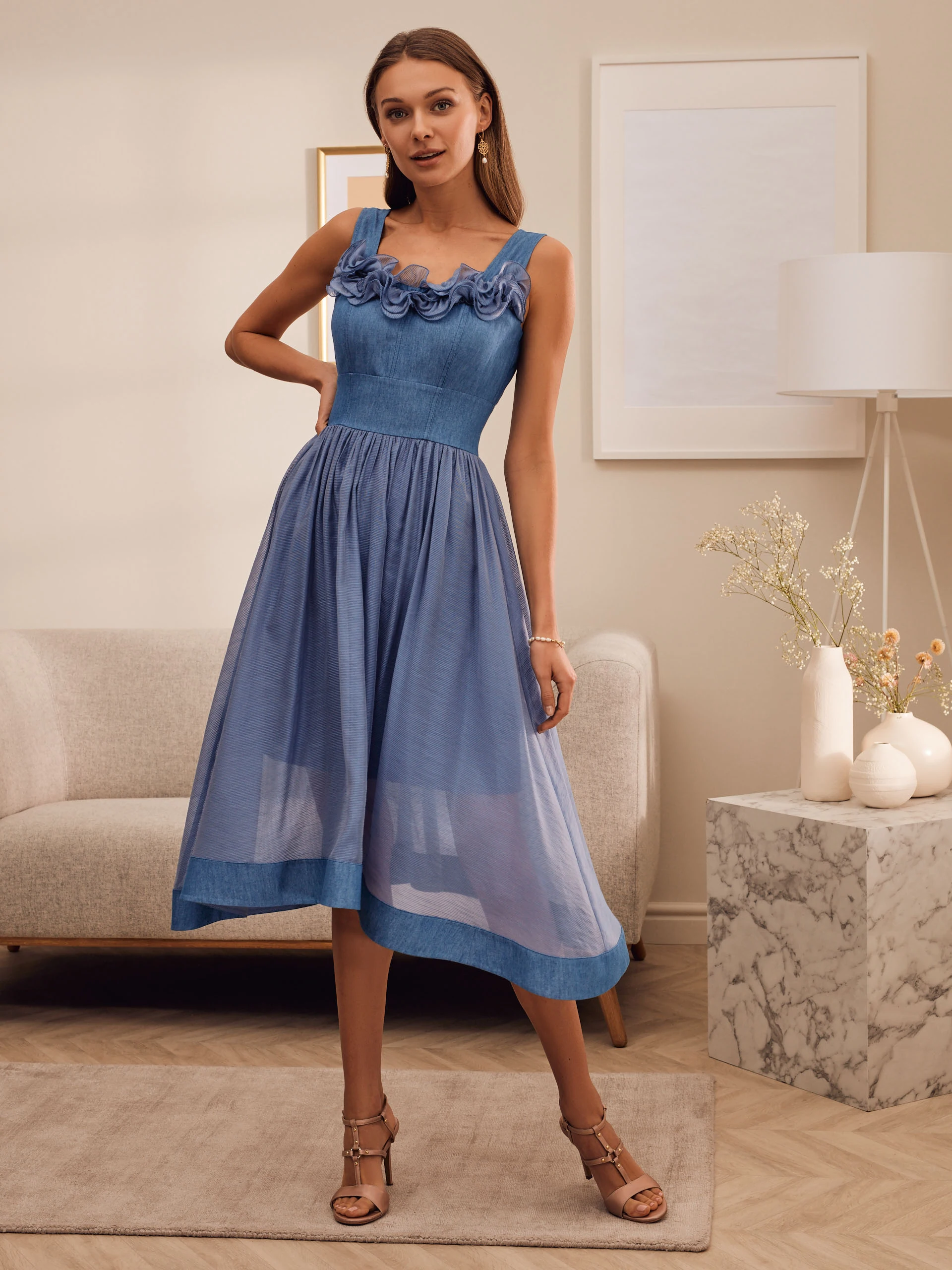 DENIM DRESS