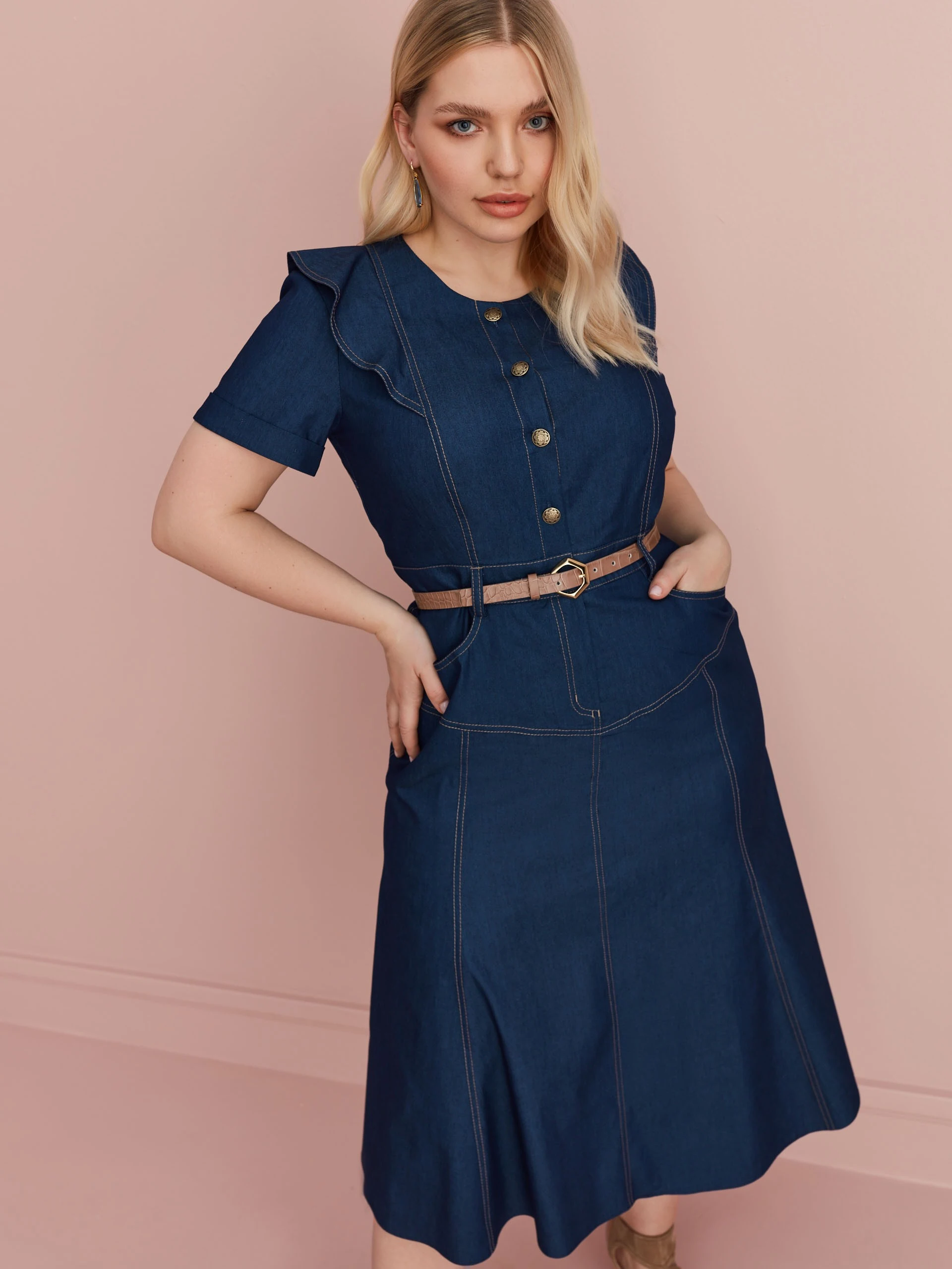 DENIM DRESS