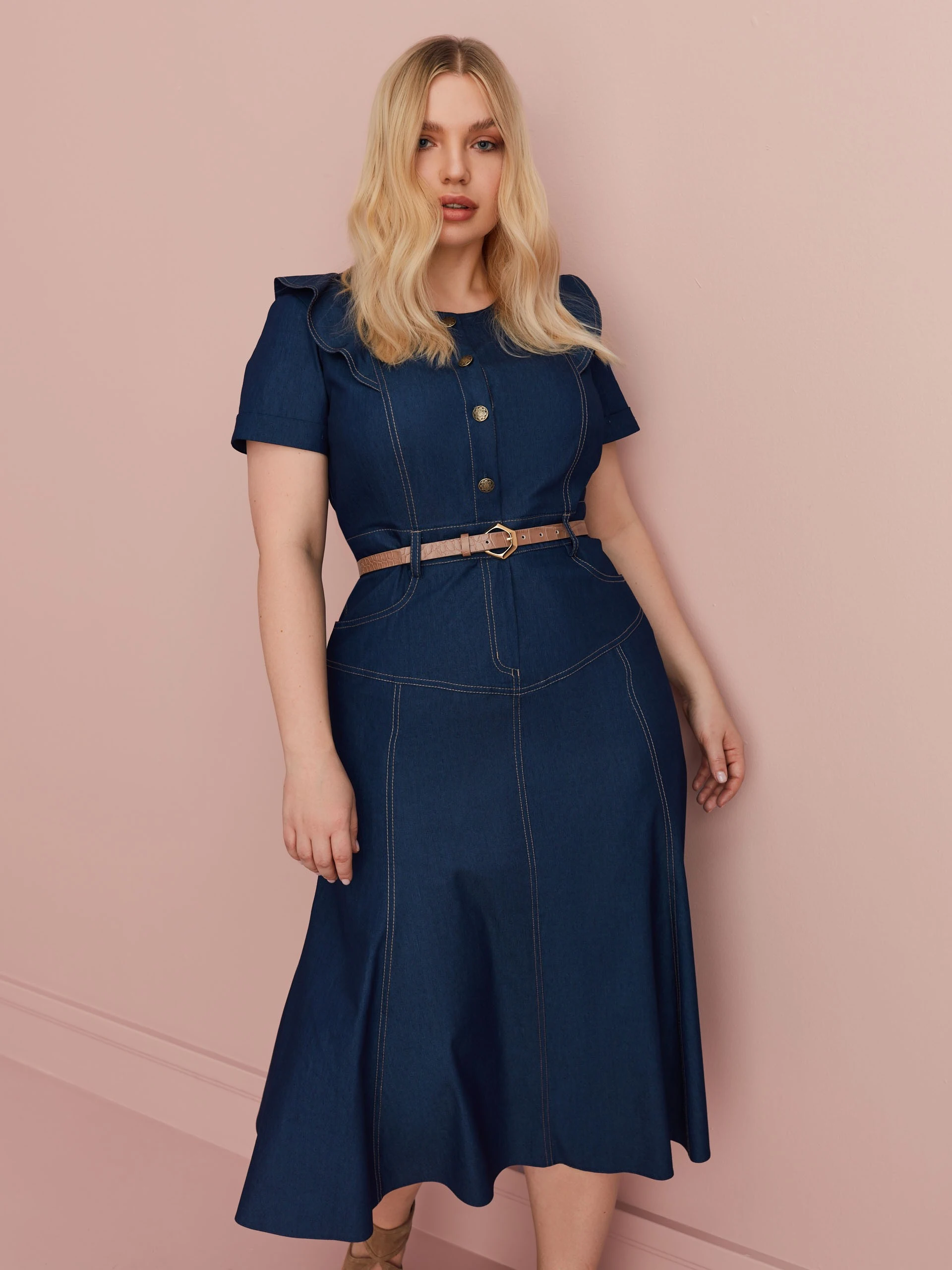 DENIM DRESS