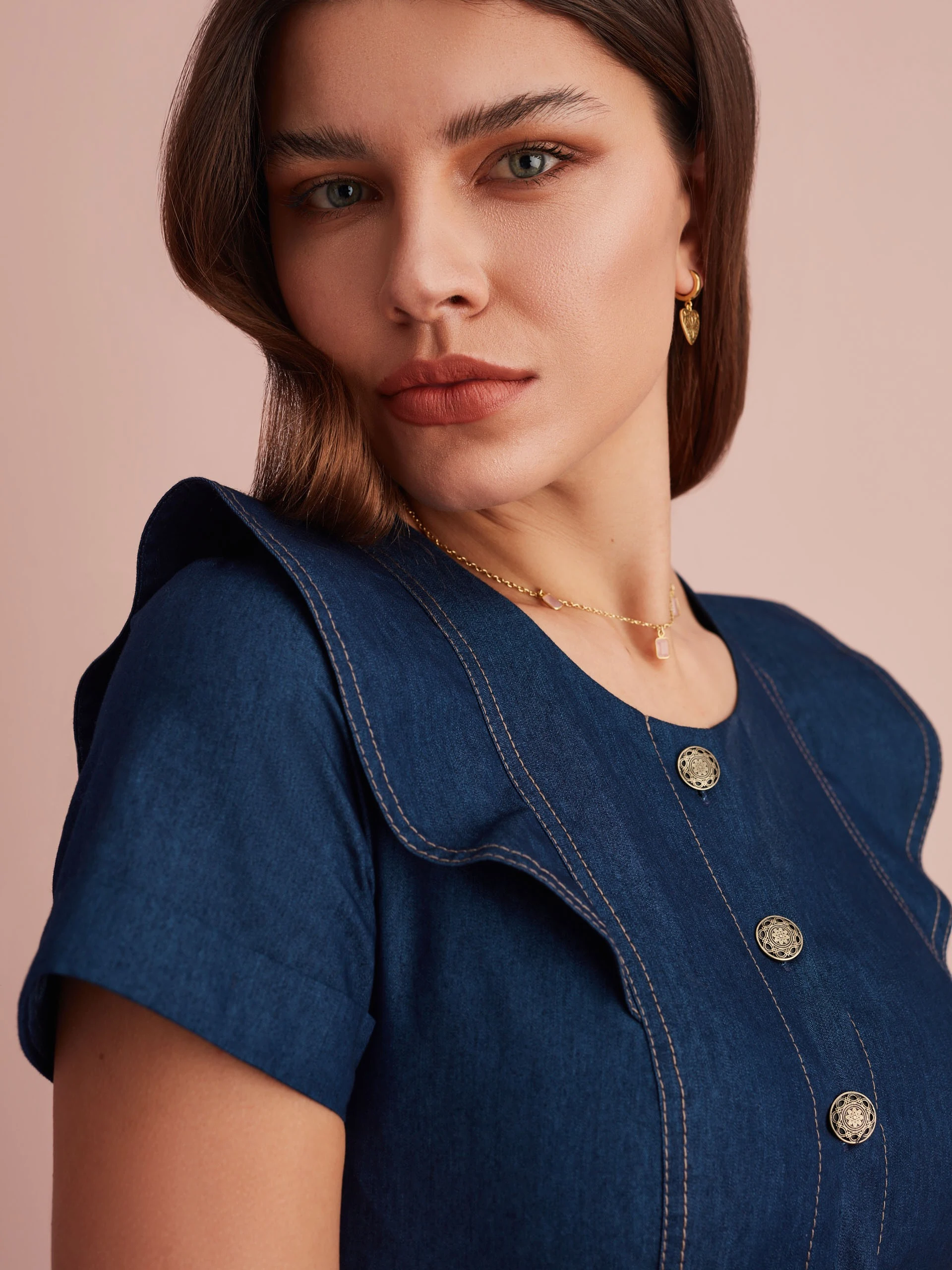 DENIM DRESS