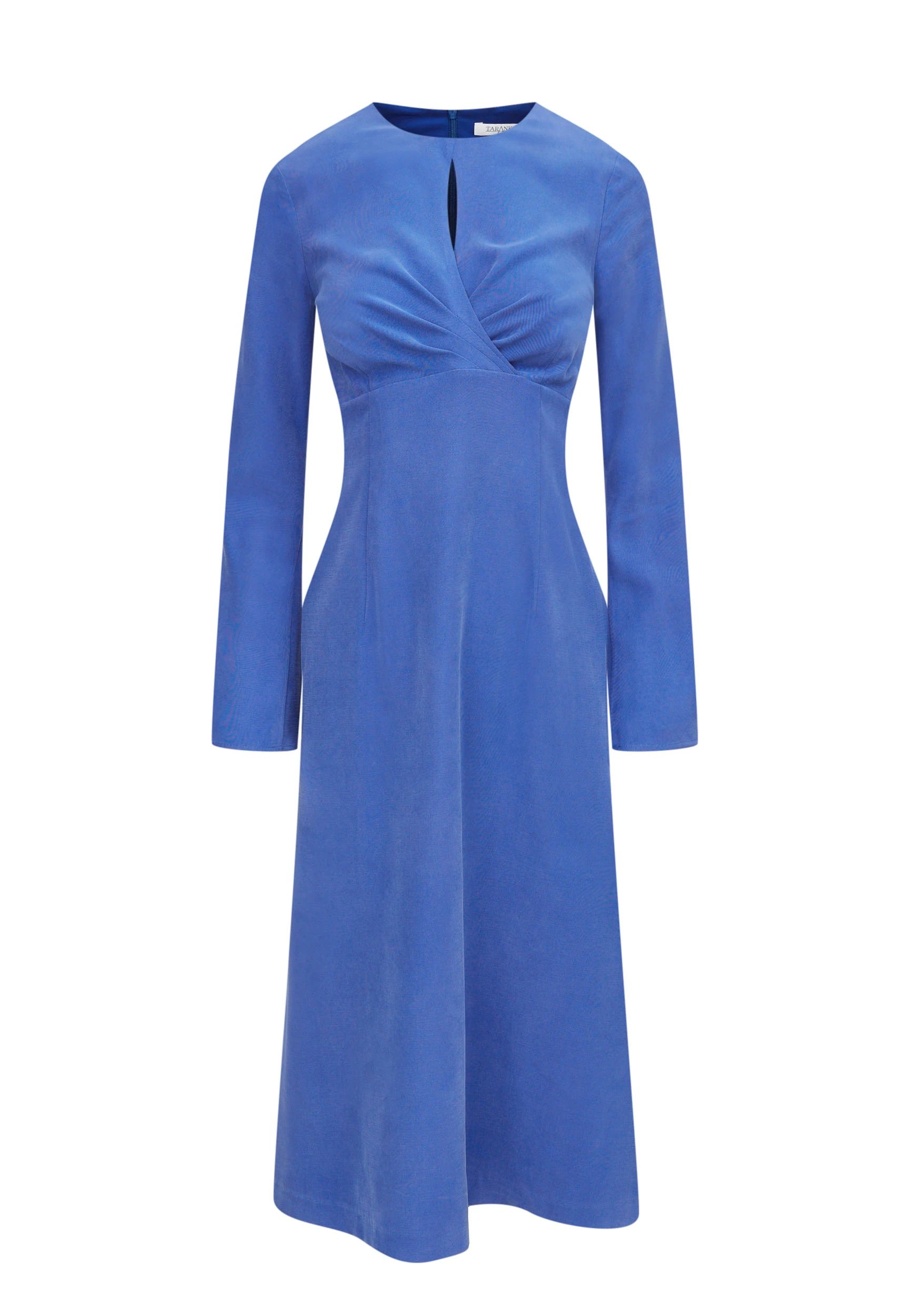 Cornflower long sleeve dress