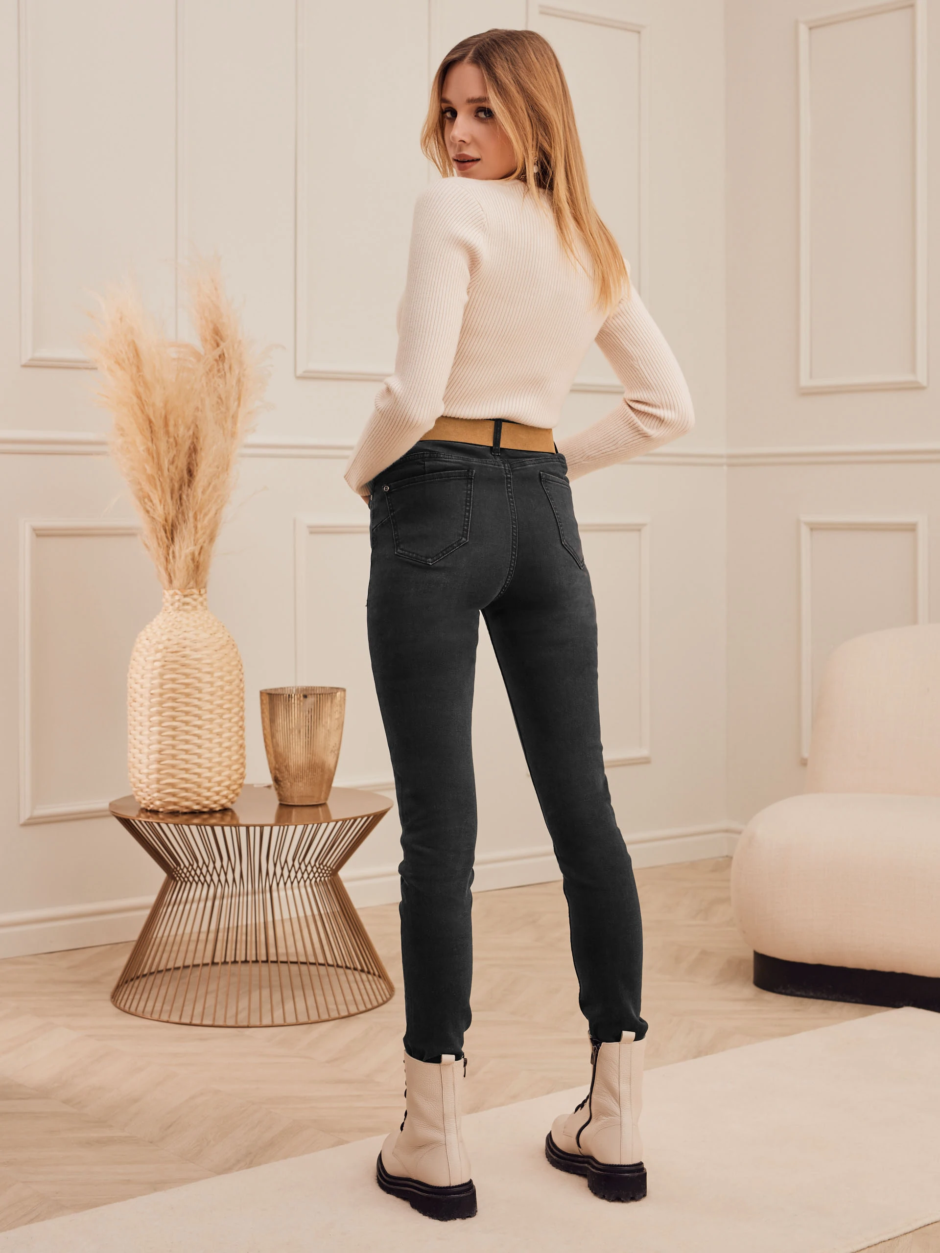 BLACK JEANS PANTS