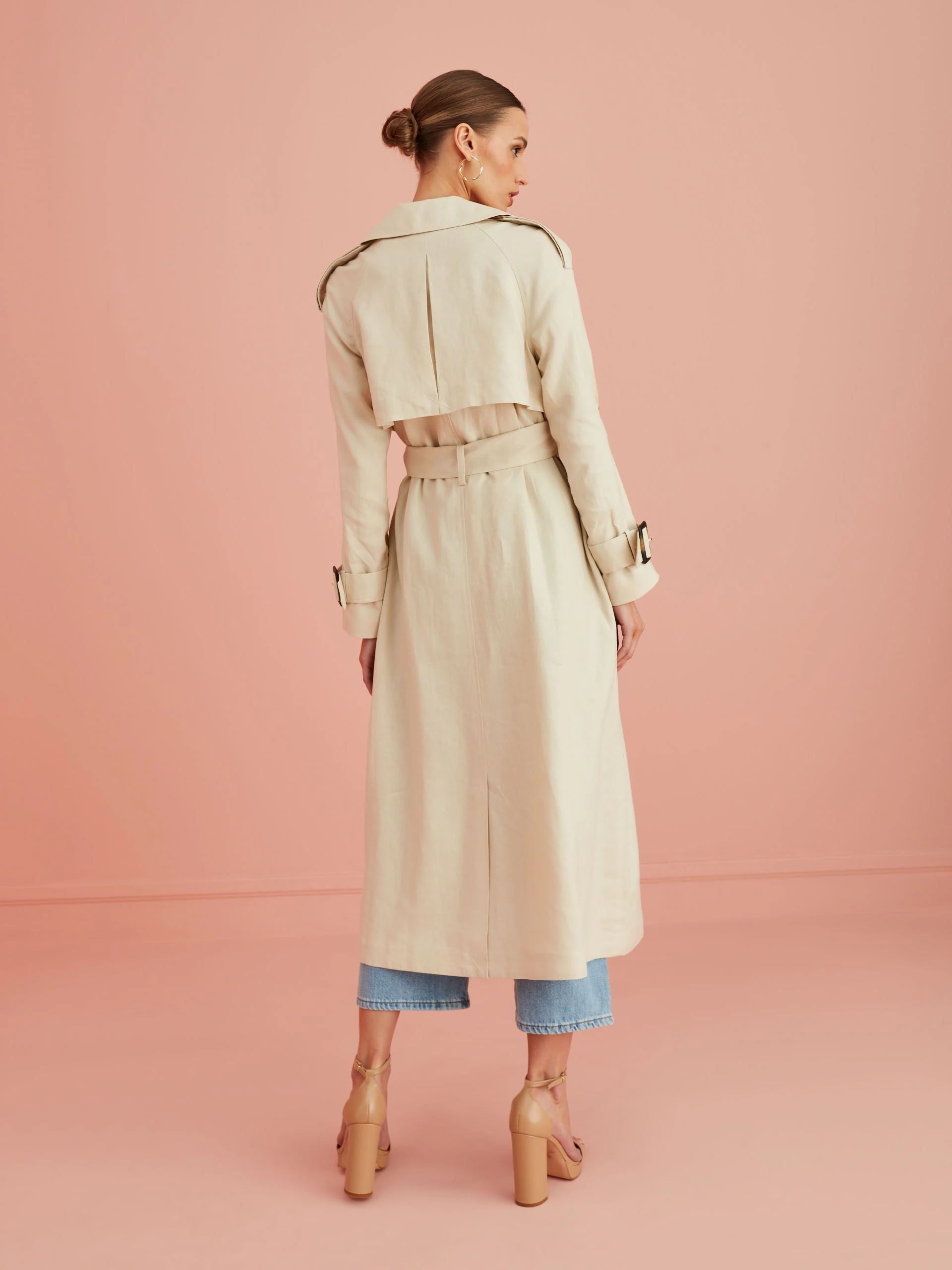 LINEN BEIGE COAT