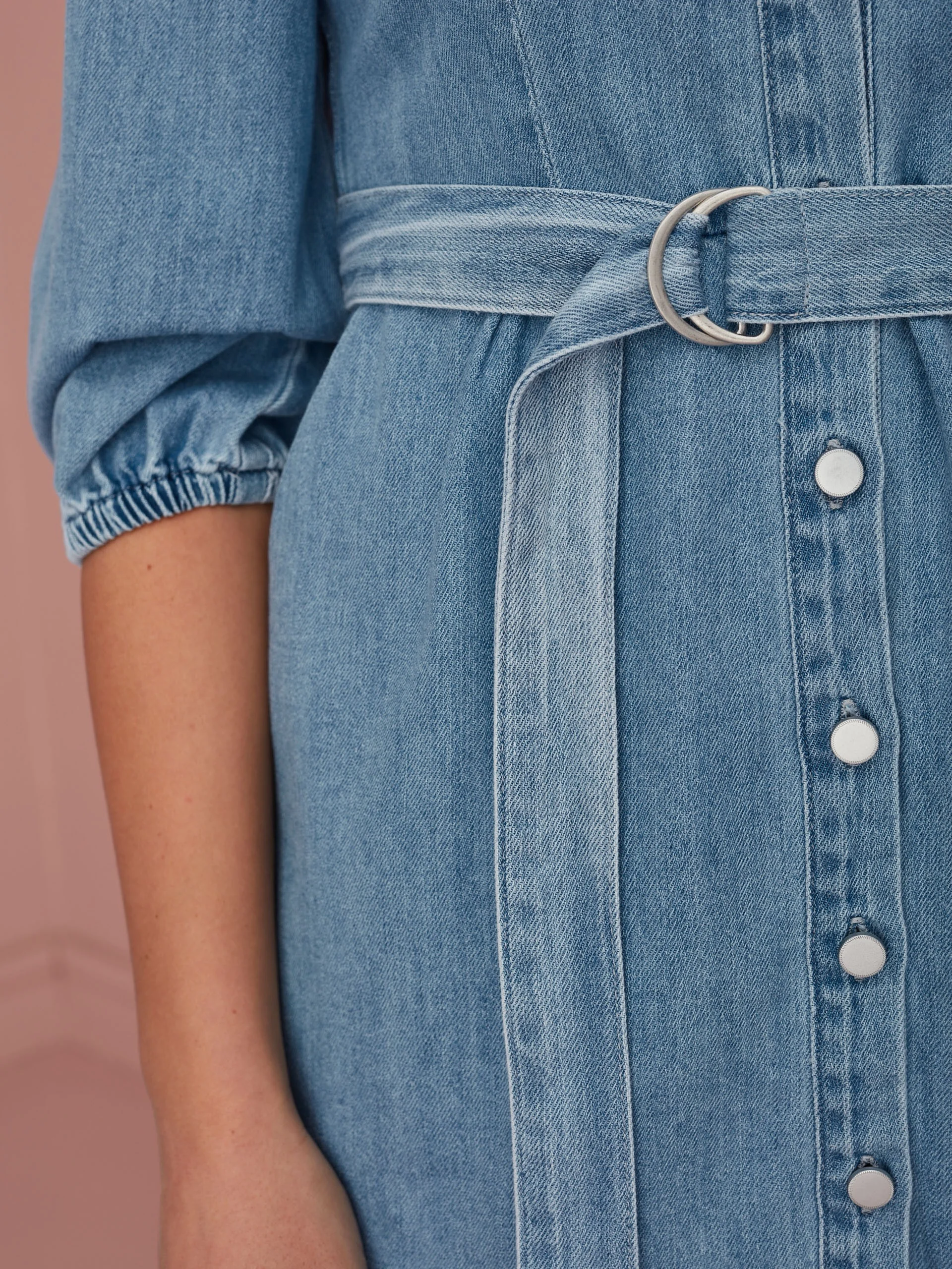 DENIM SHIRTDRESS
