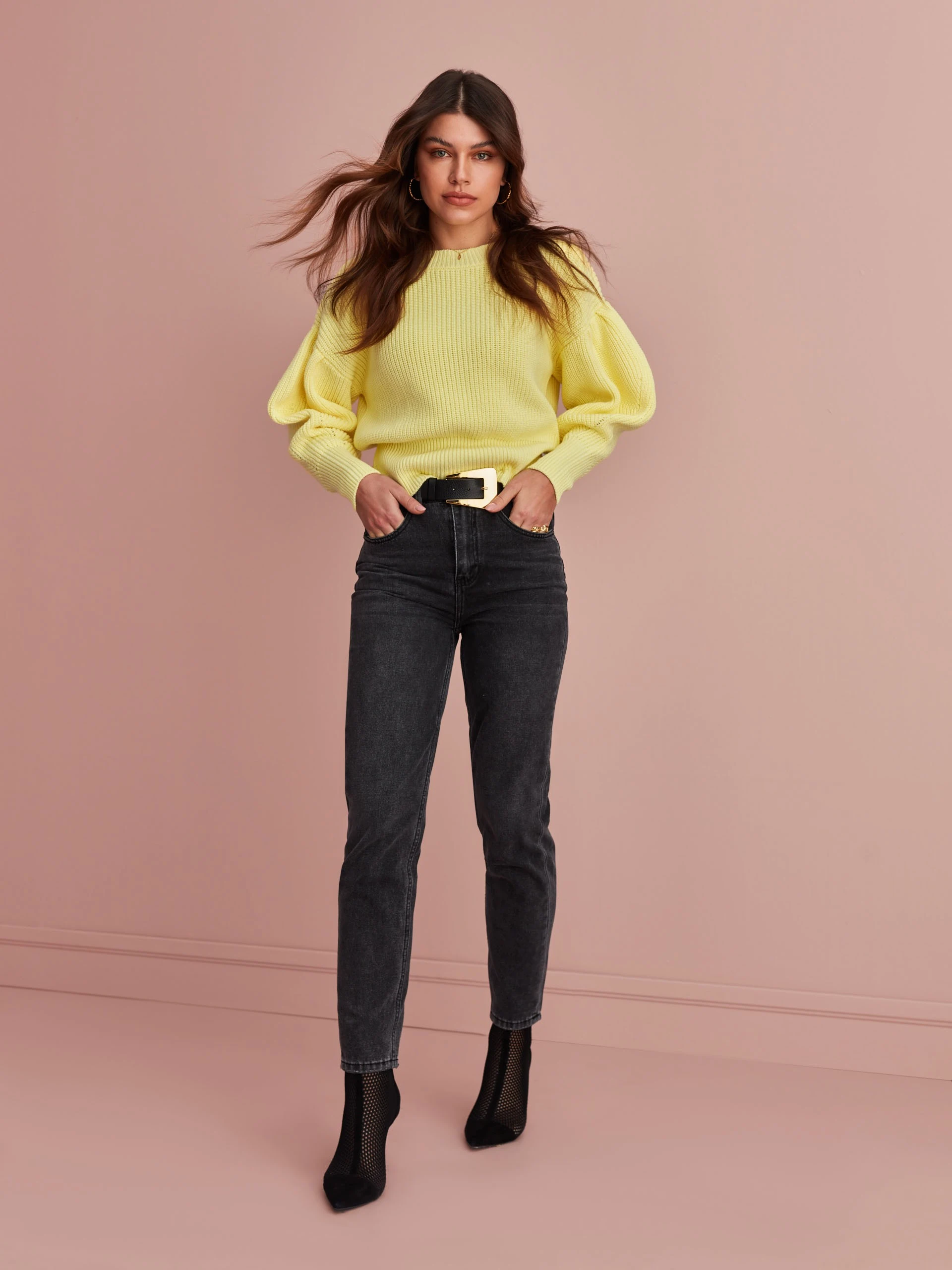 DARK GREY JEANS
