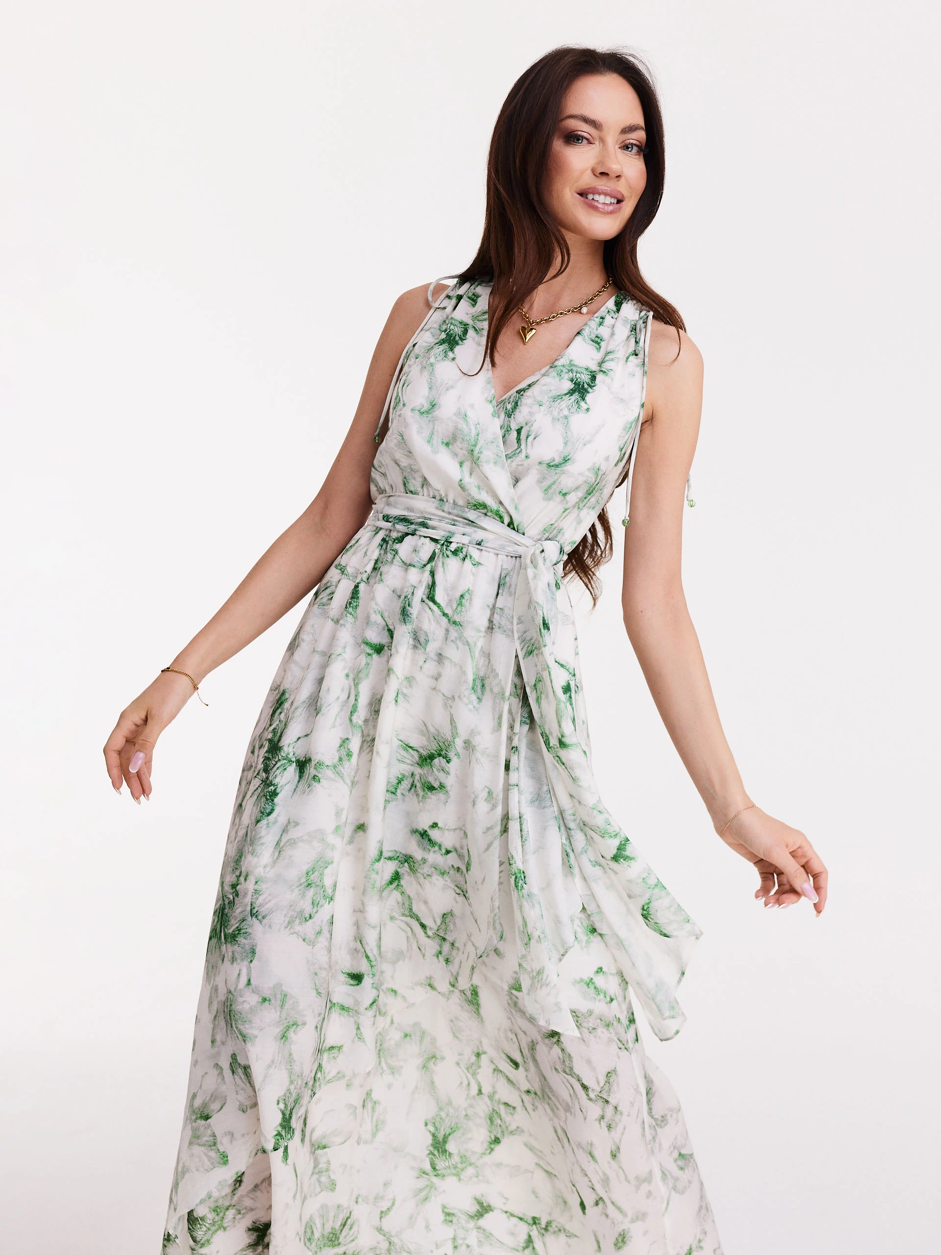 Floral maxi dress