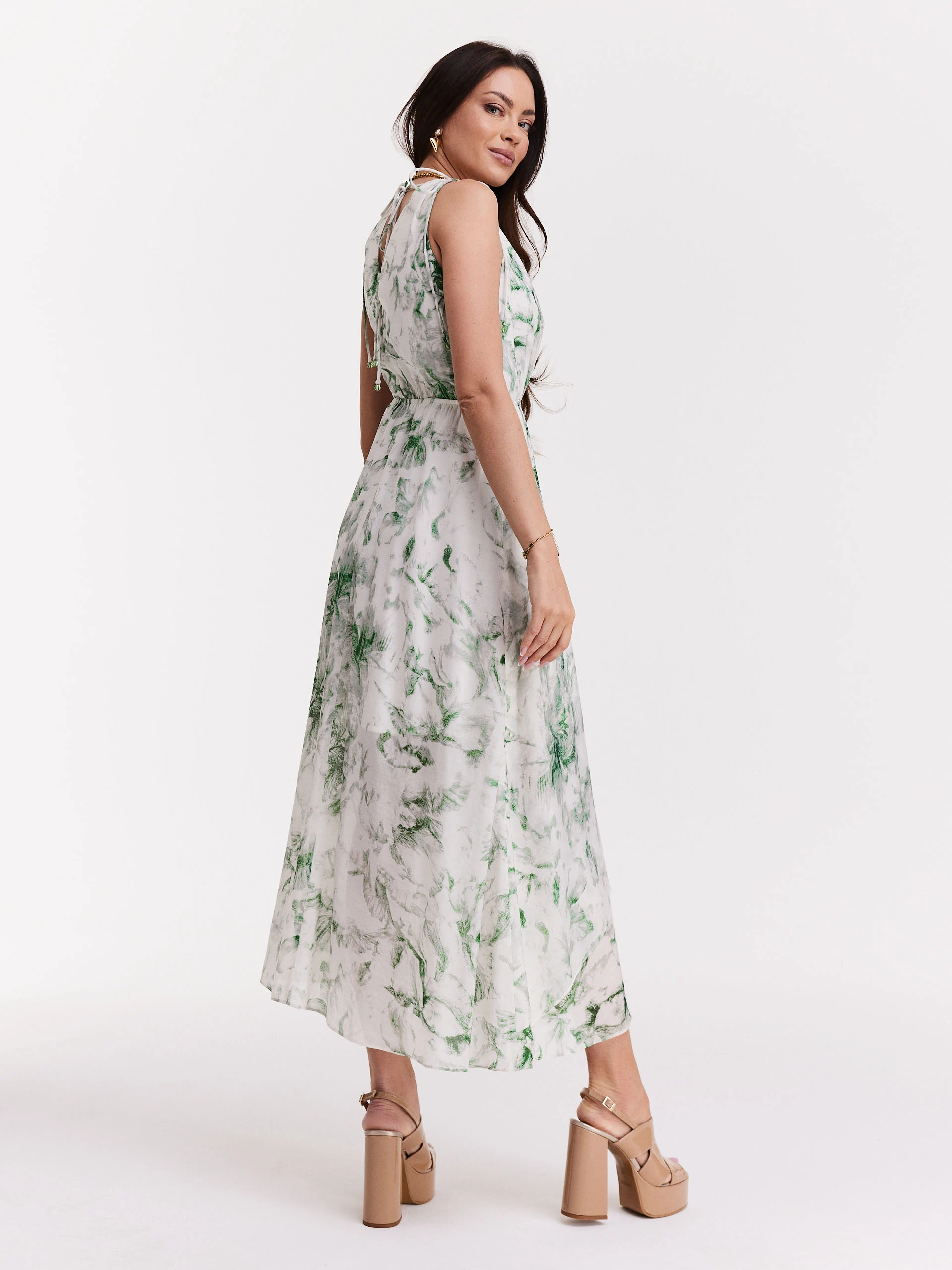 Floral maxi dress