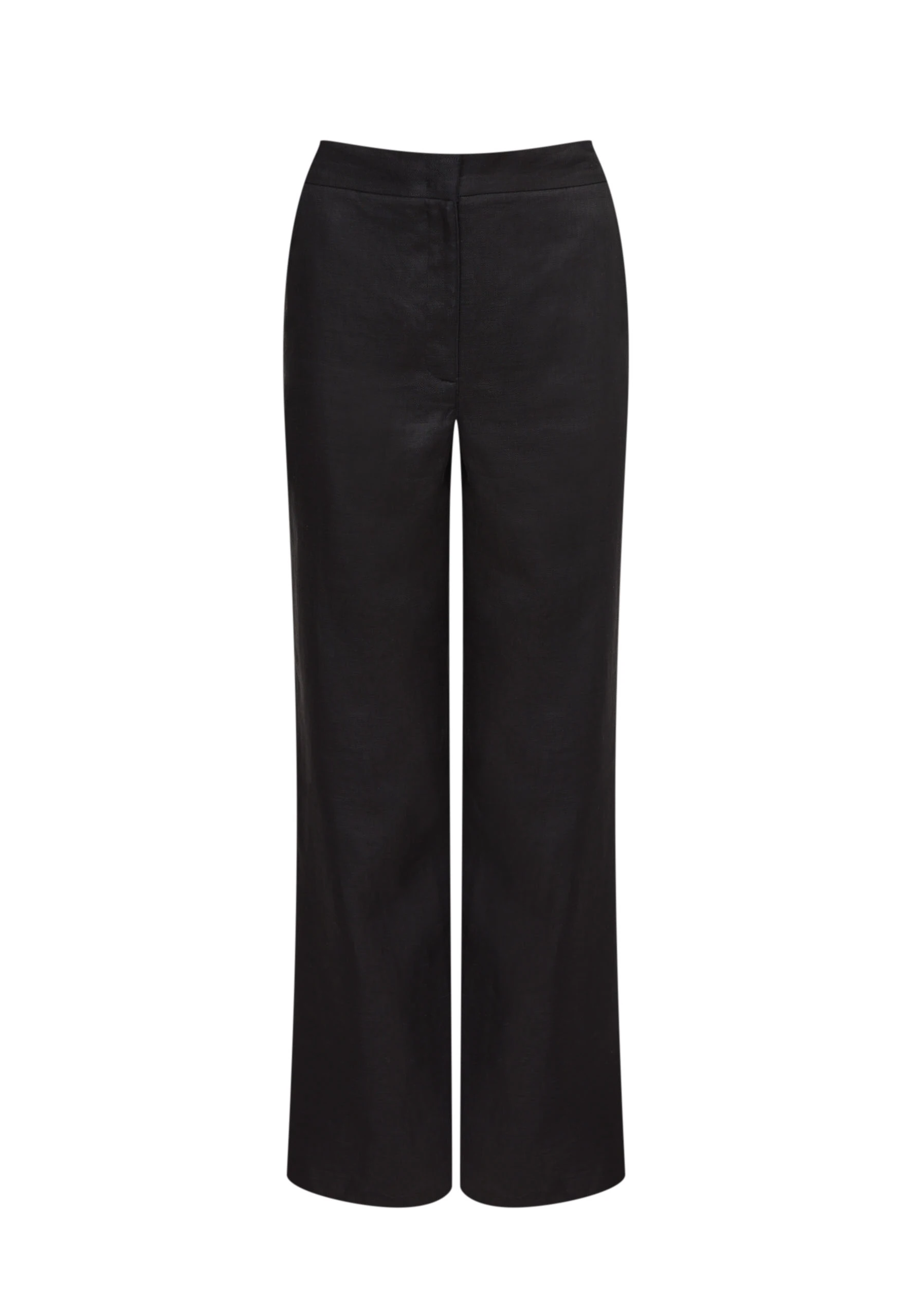 Black linen pants