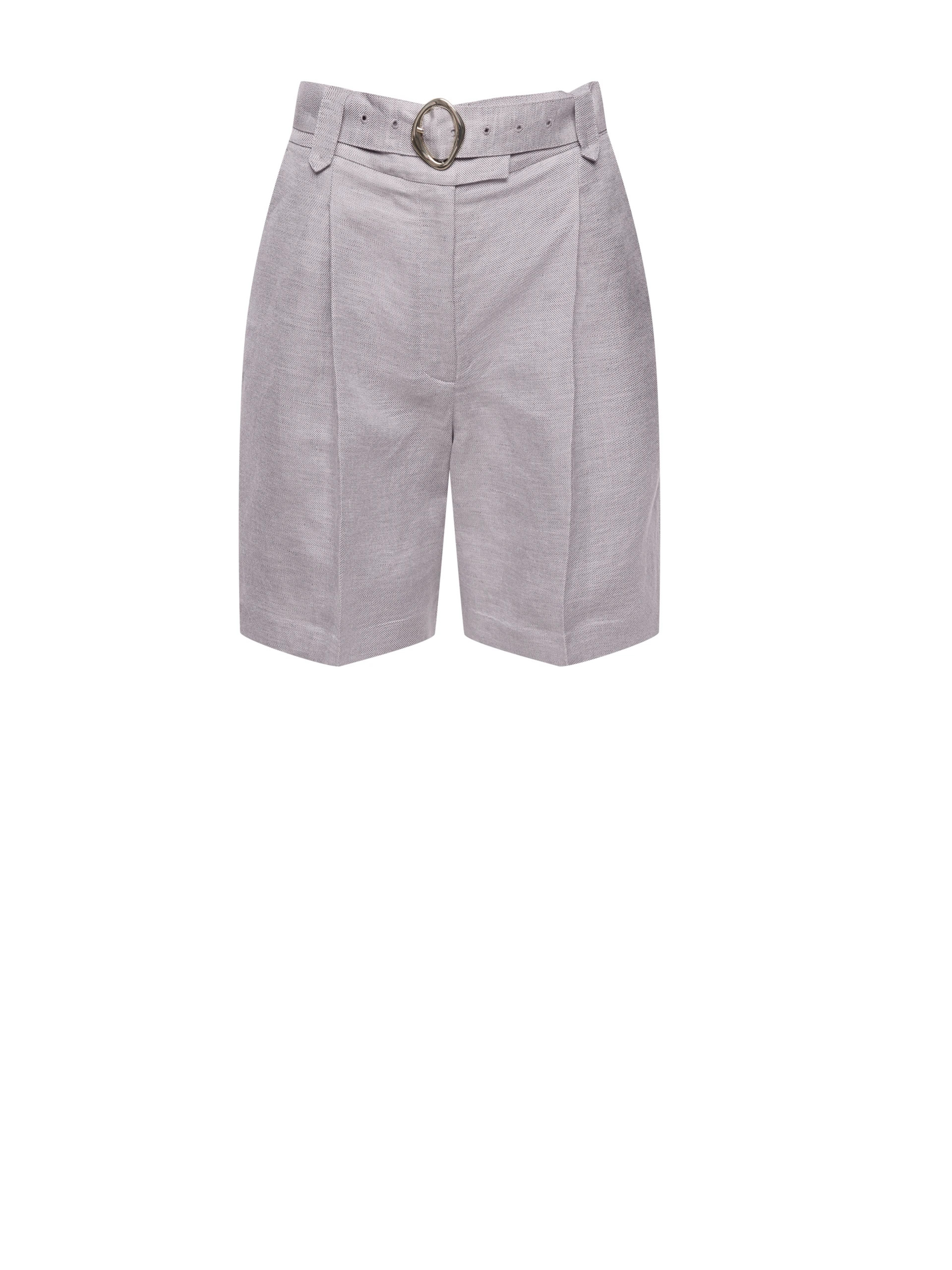 Elegant gray Bermuda shorts