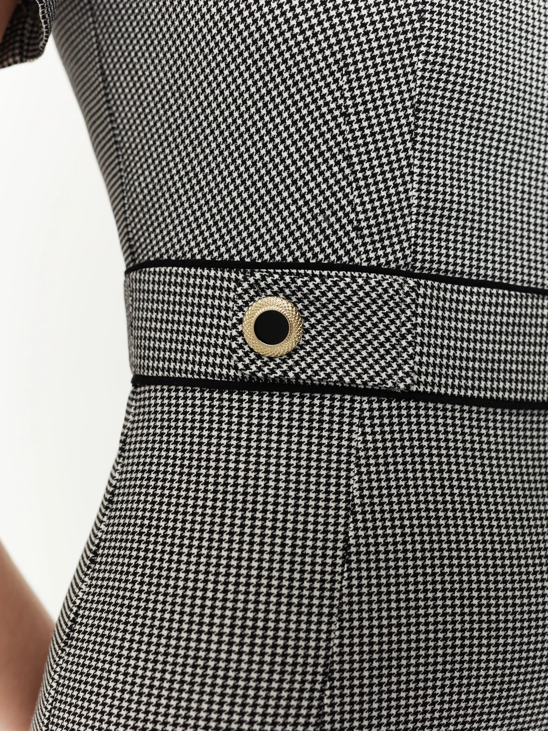 Houndstooth dress