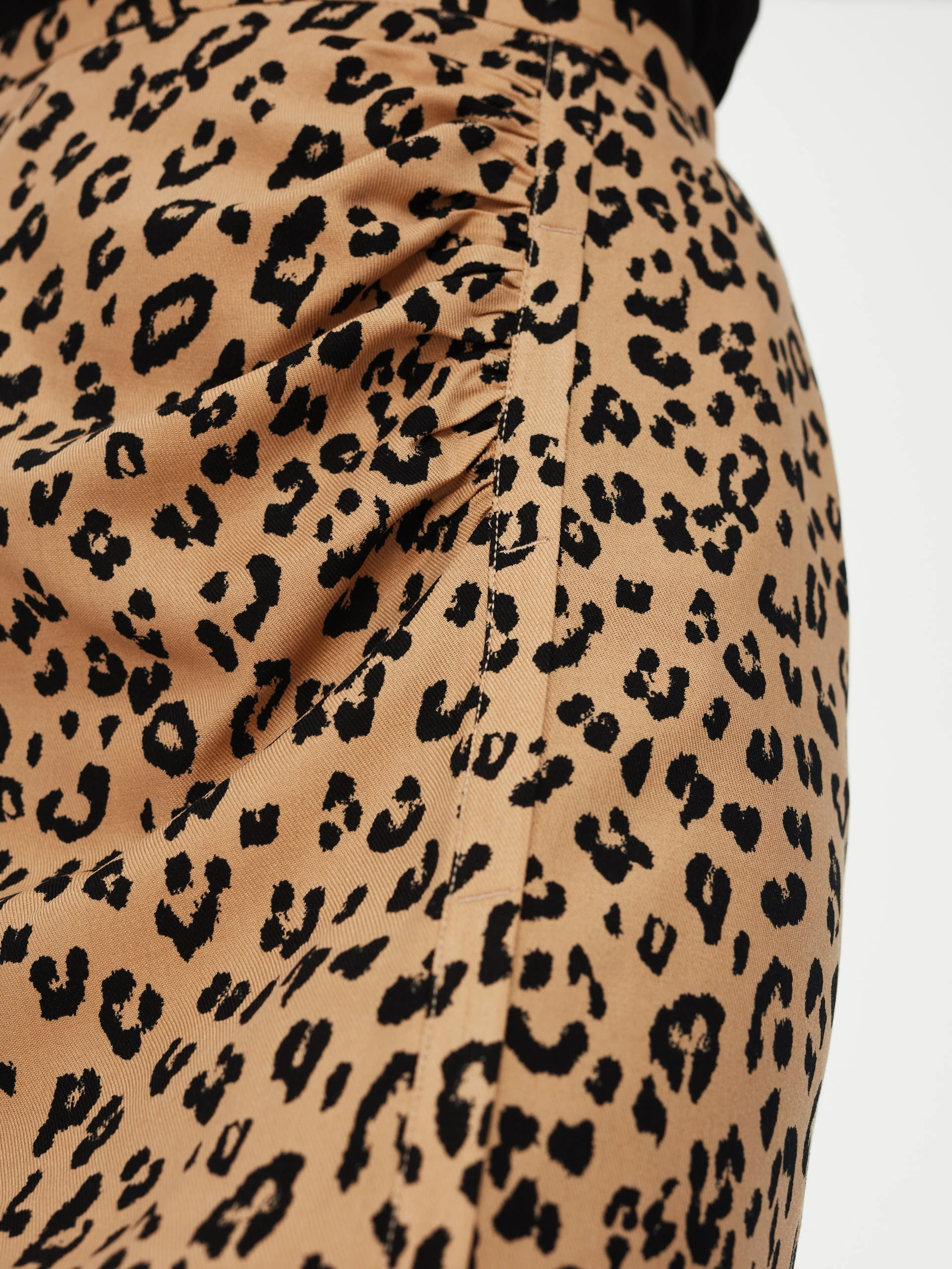 High waist midi skirt