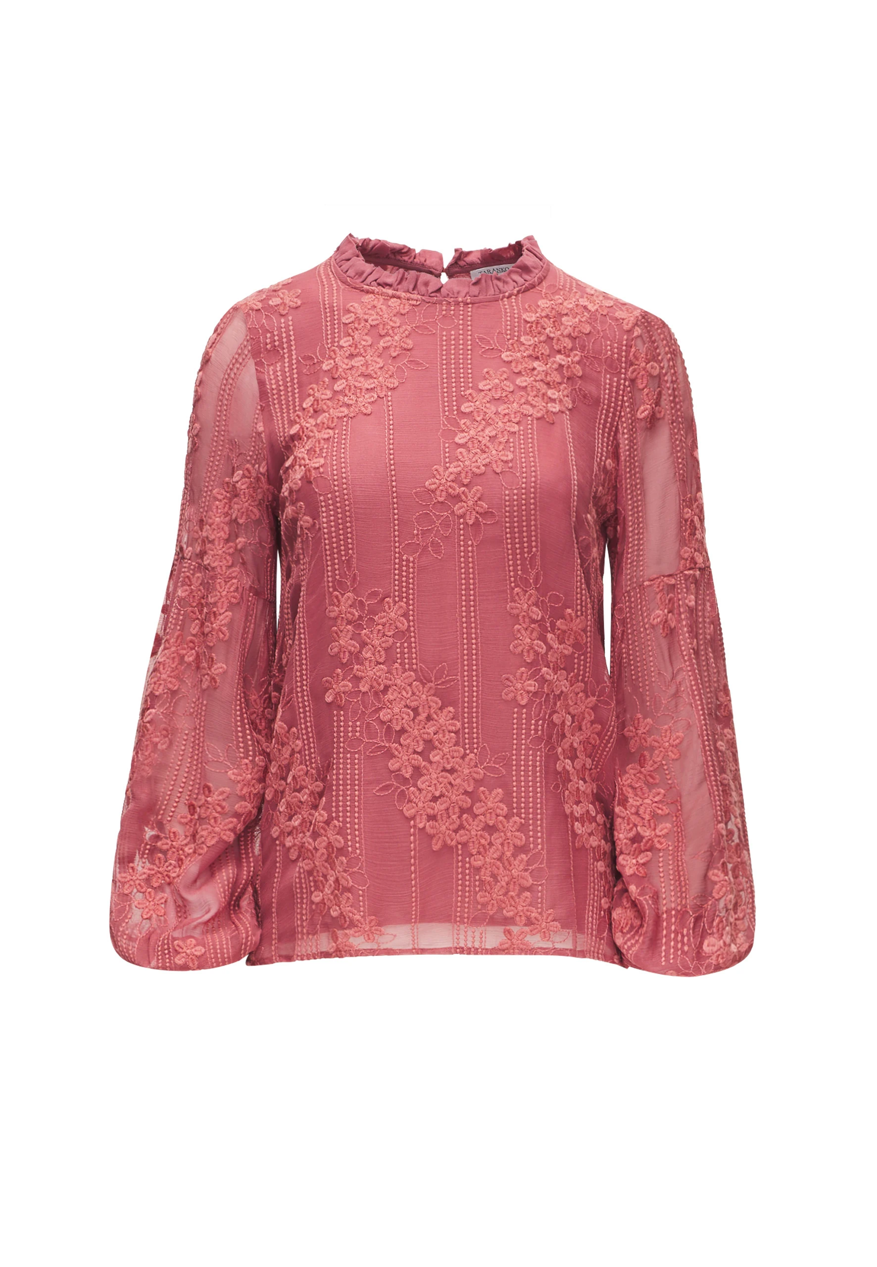PINK FLORAL BLOUSE