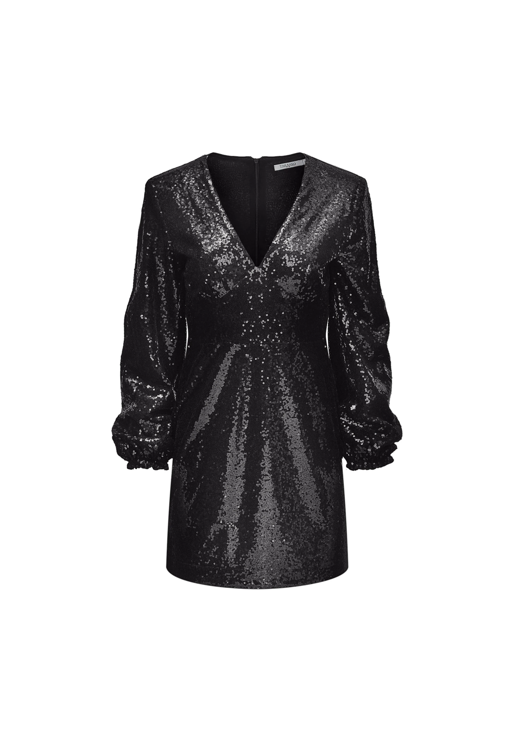 BLACK SHINY DRESS
