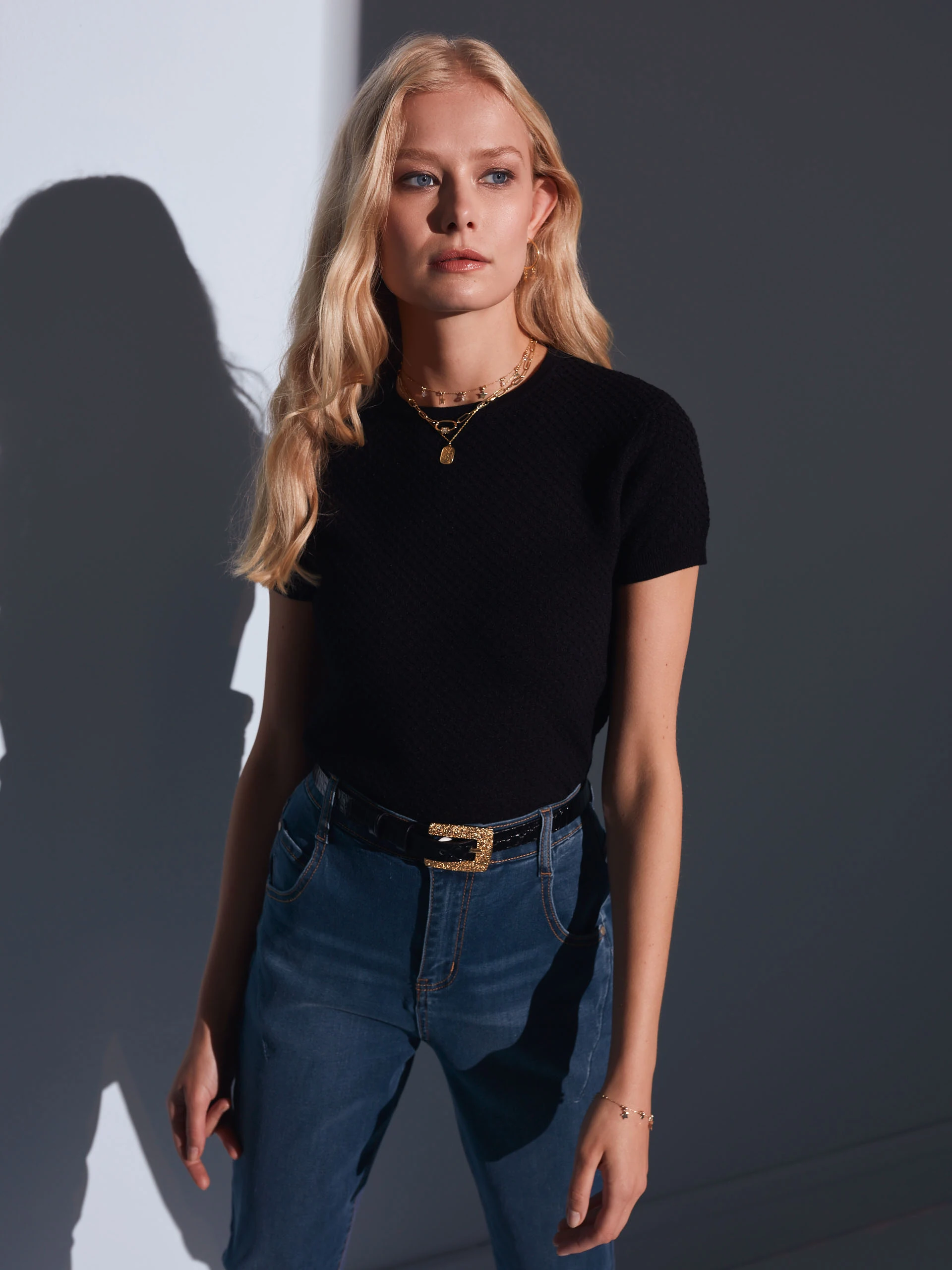 NAVY BLUE JEAN PANTS