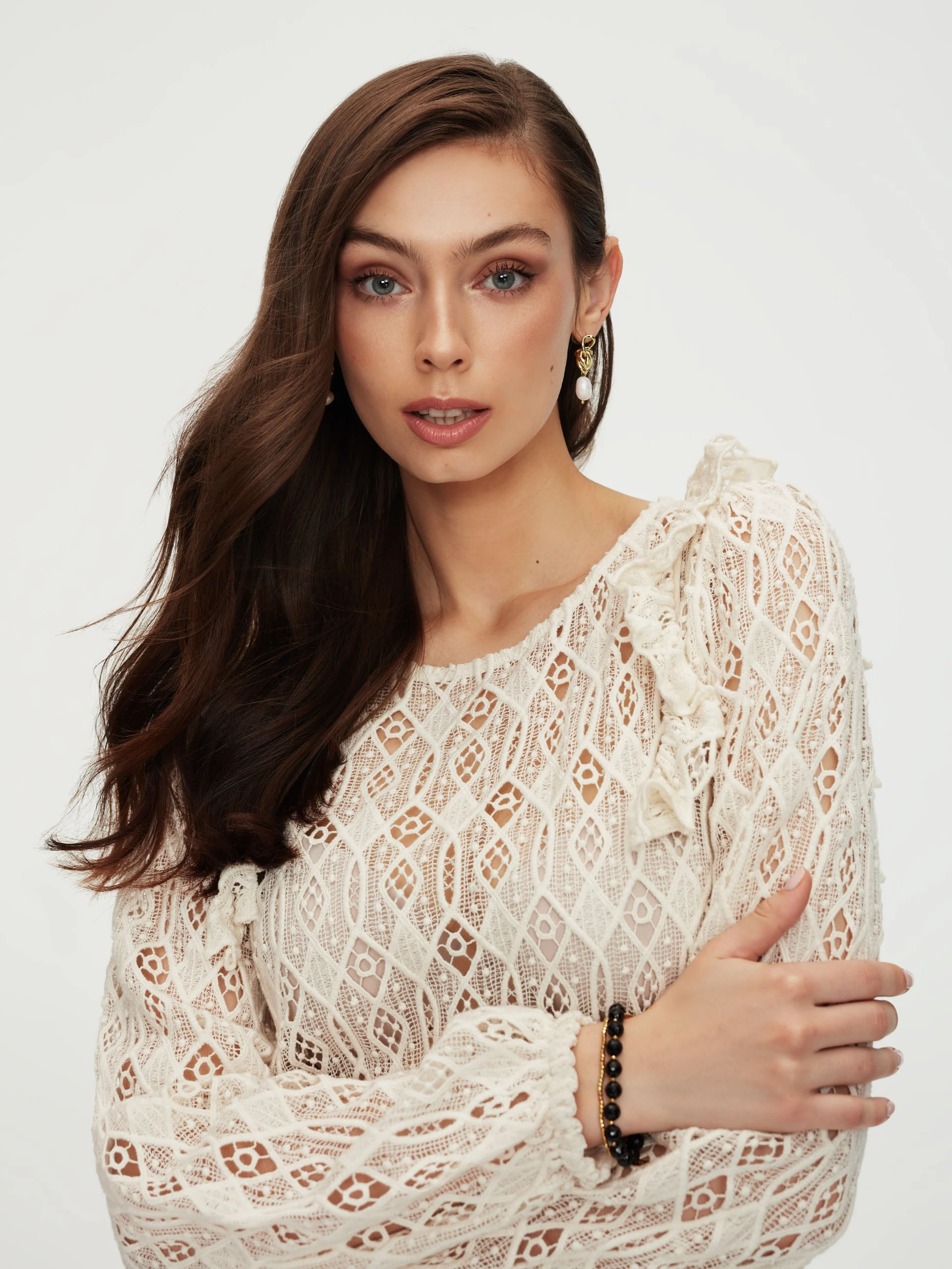 Laced blouse