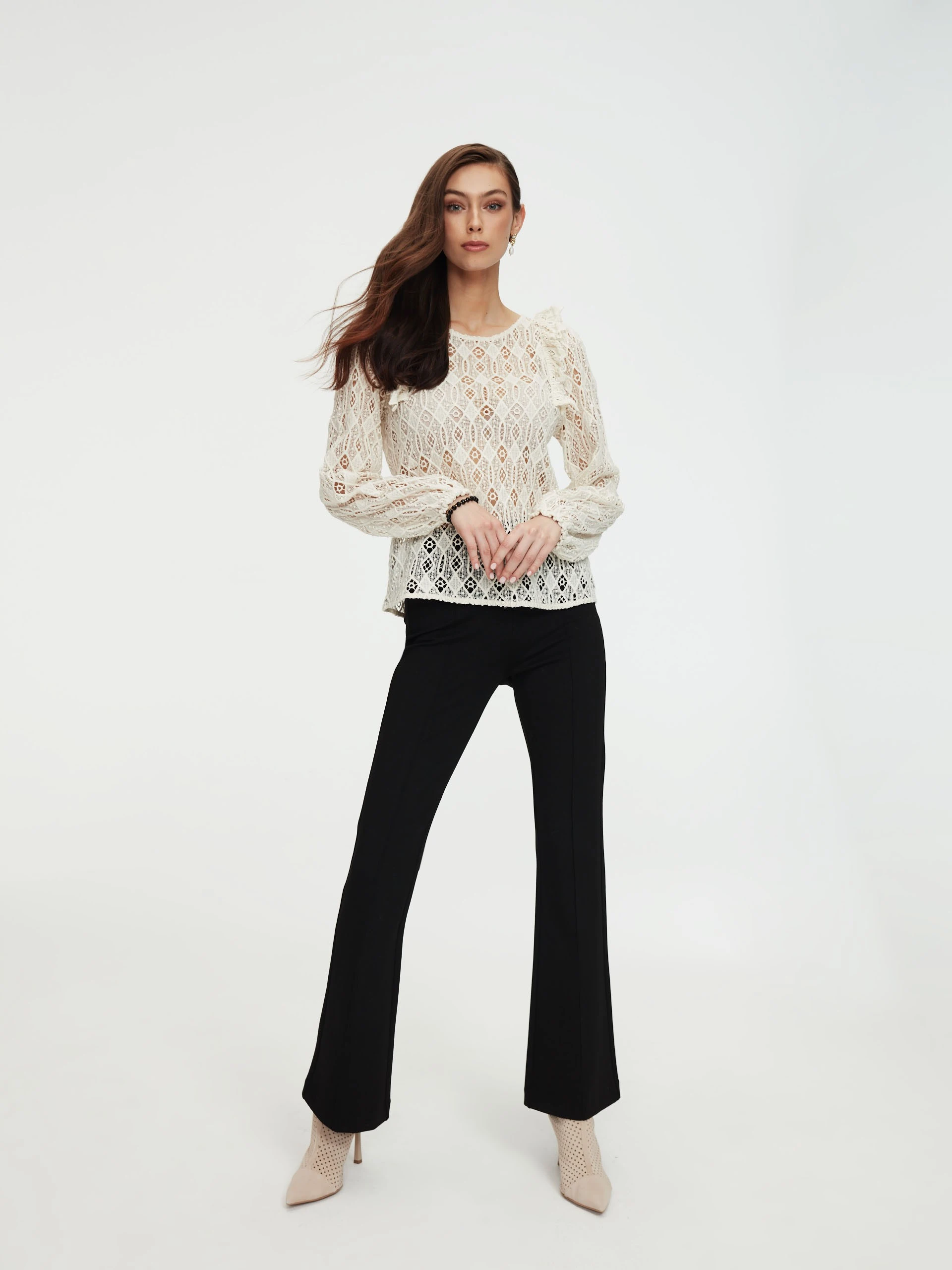 Laced blouse