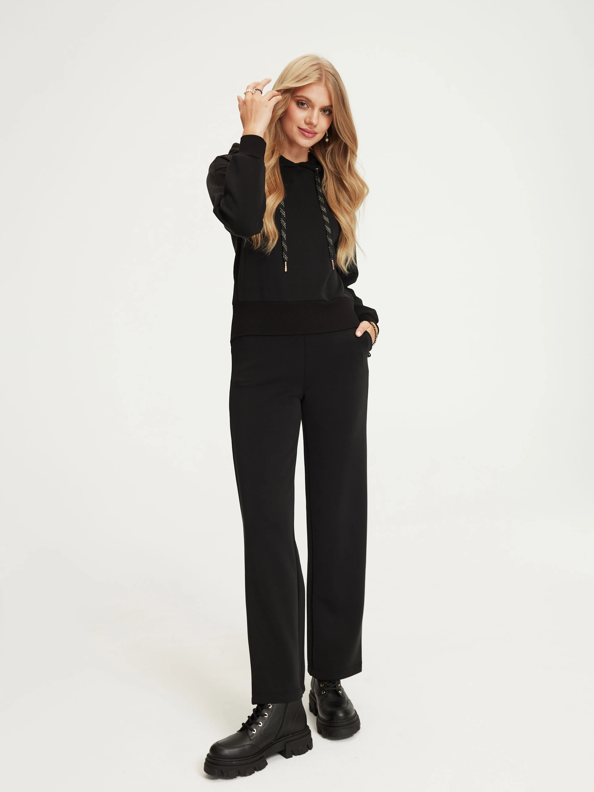Black sweatpants