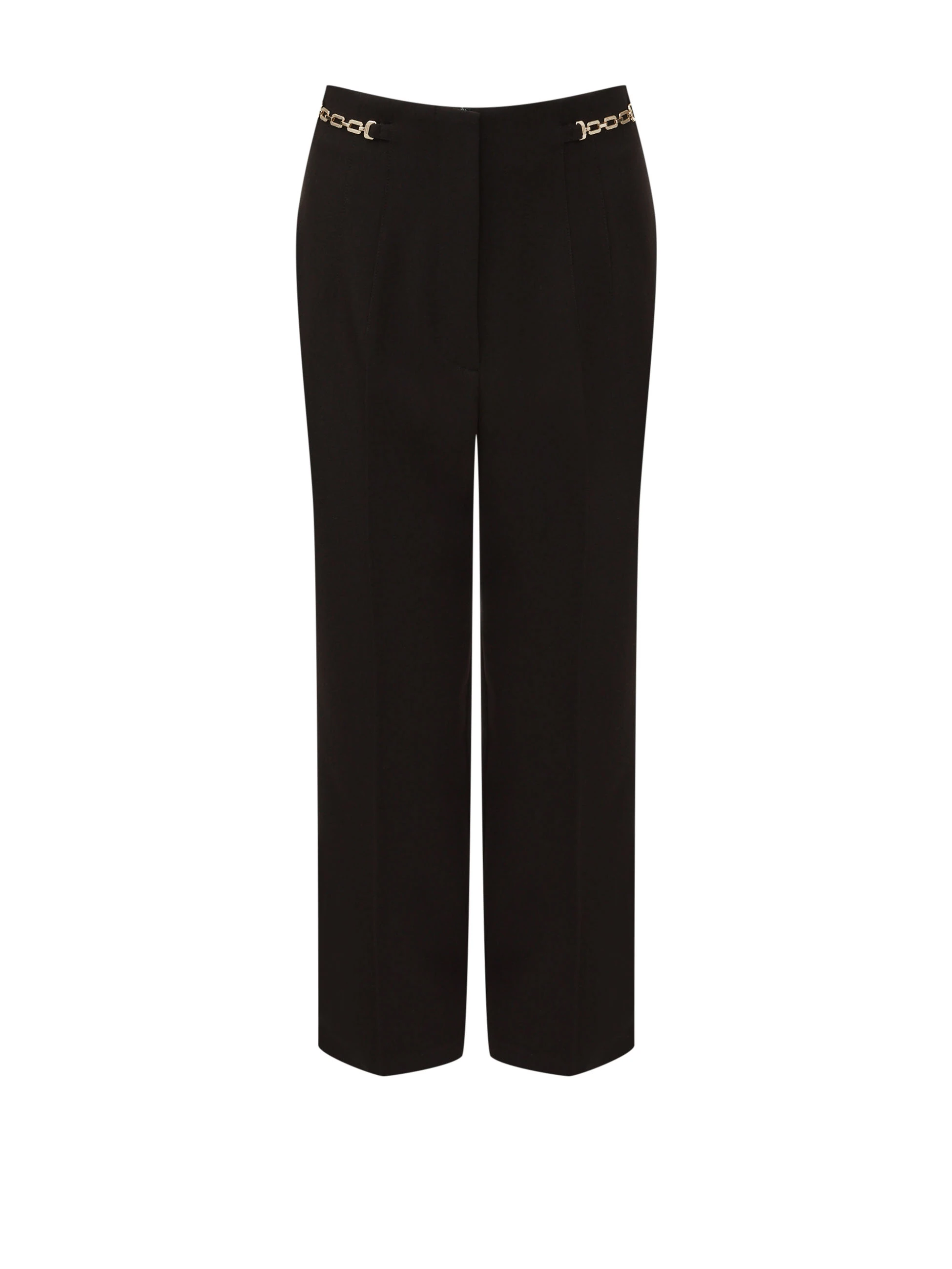 Black high-waisted pants