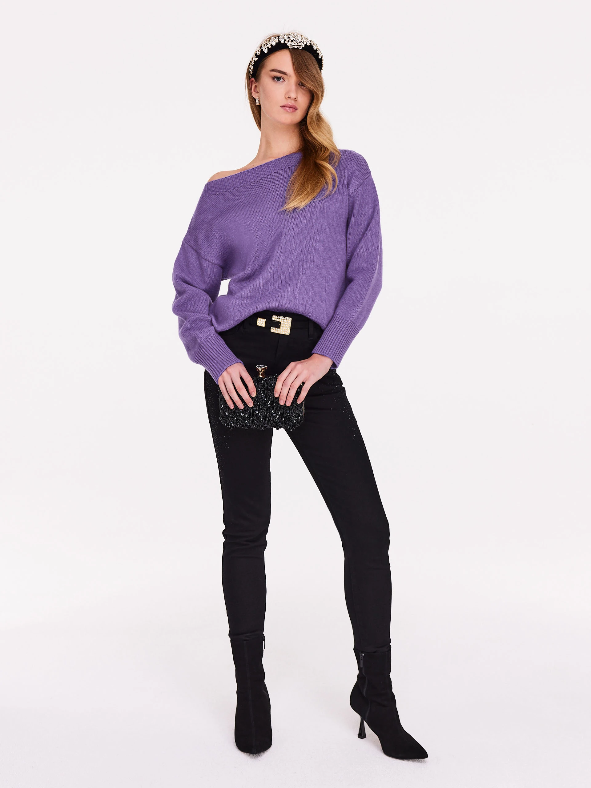 Purple sweater