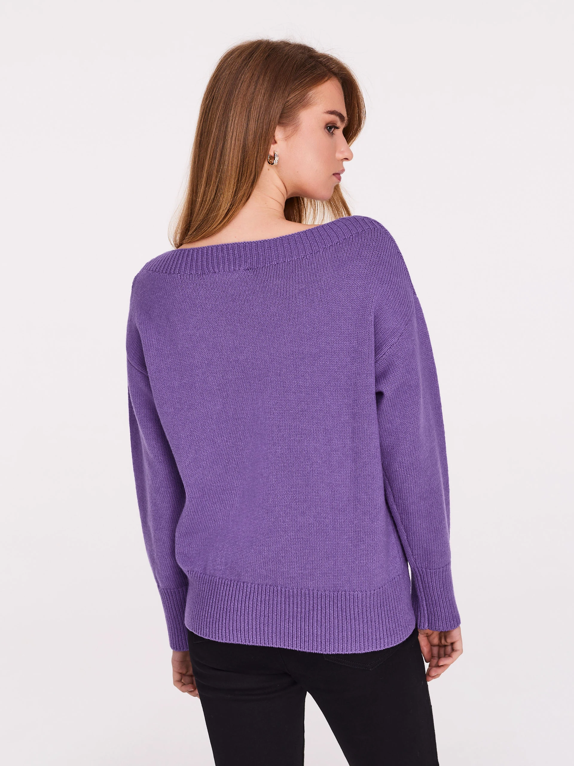 Purple sweater
