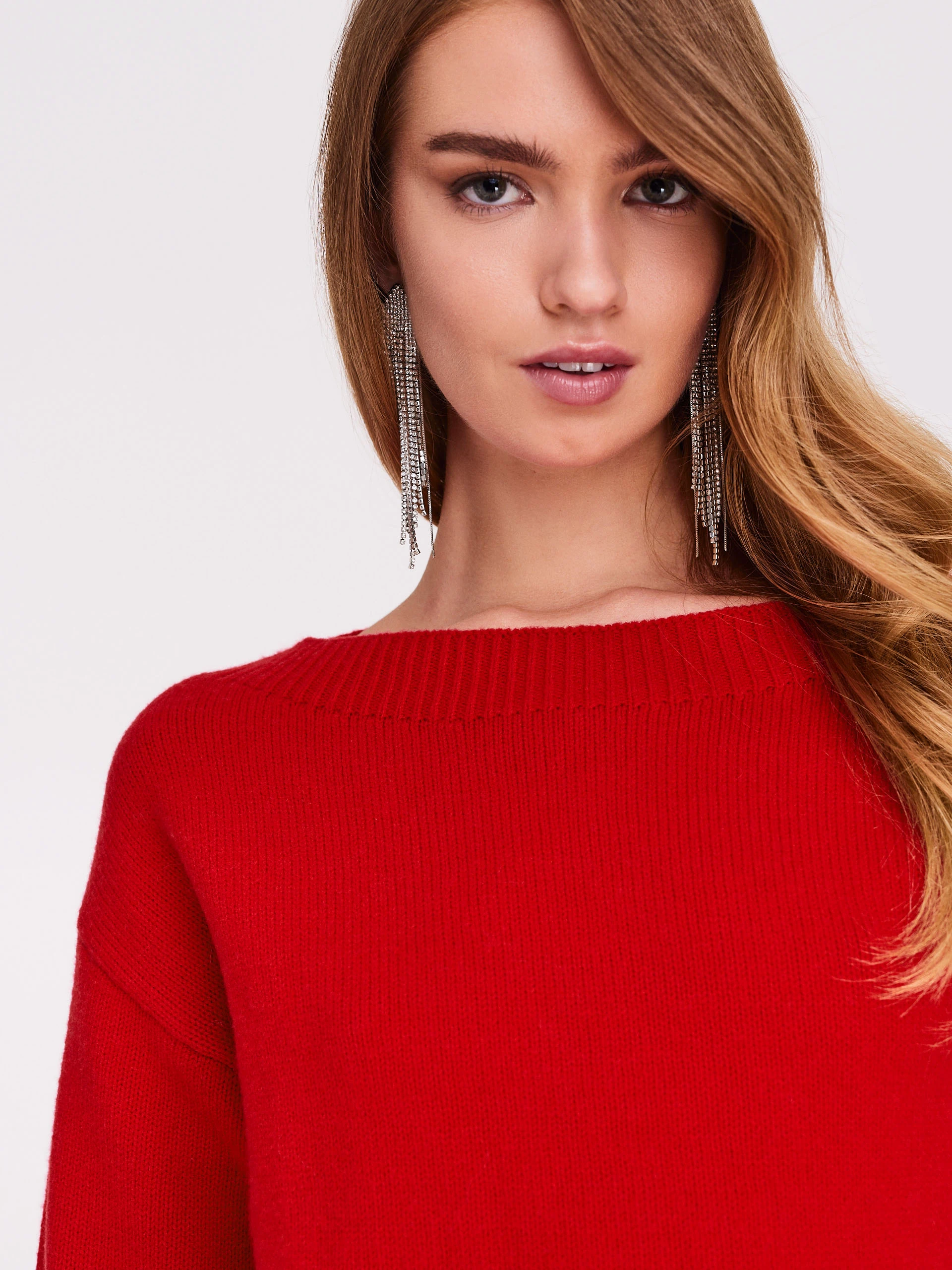 Red sweater