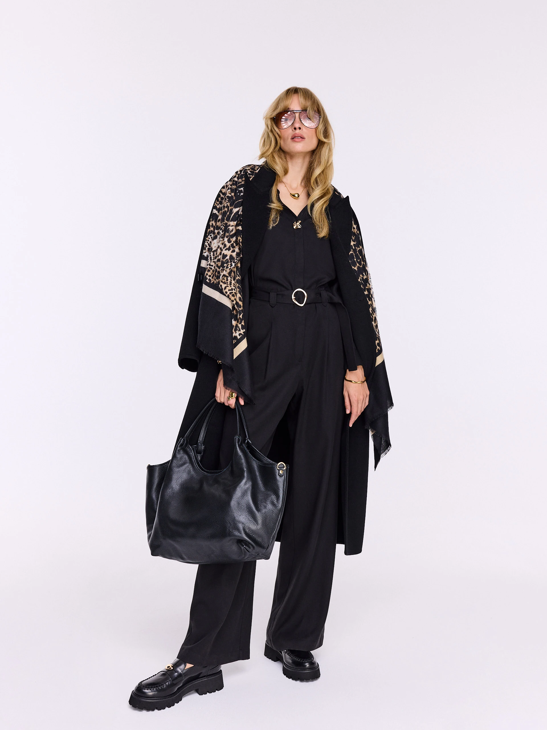 Elegant black jumpsuit