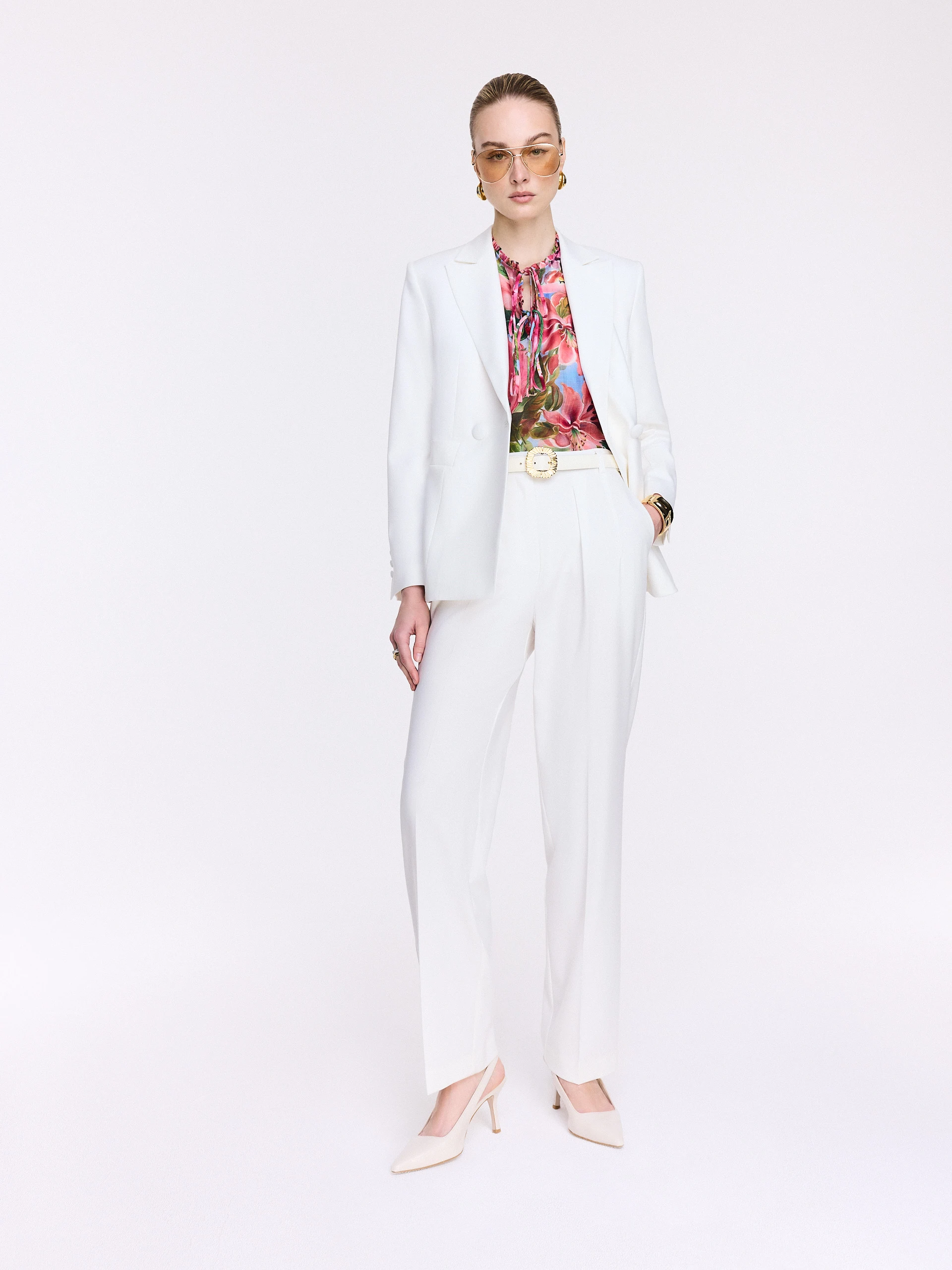 White dress pants