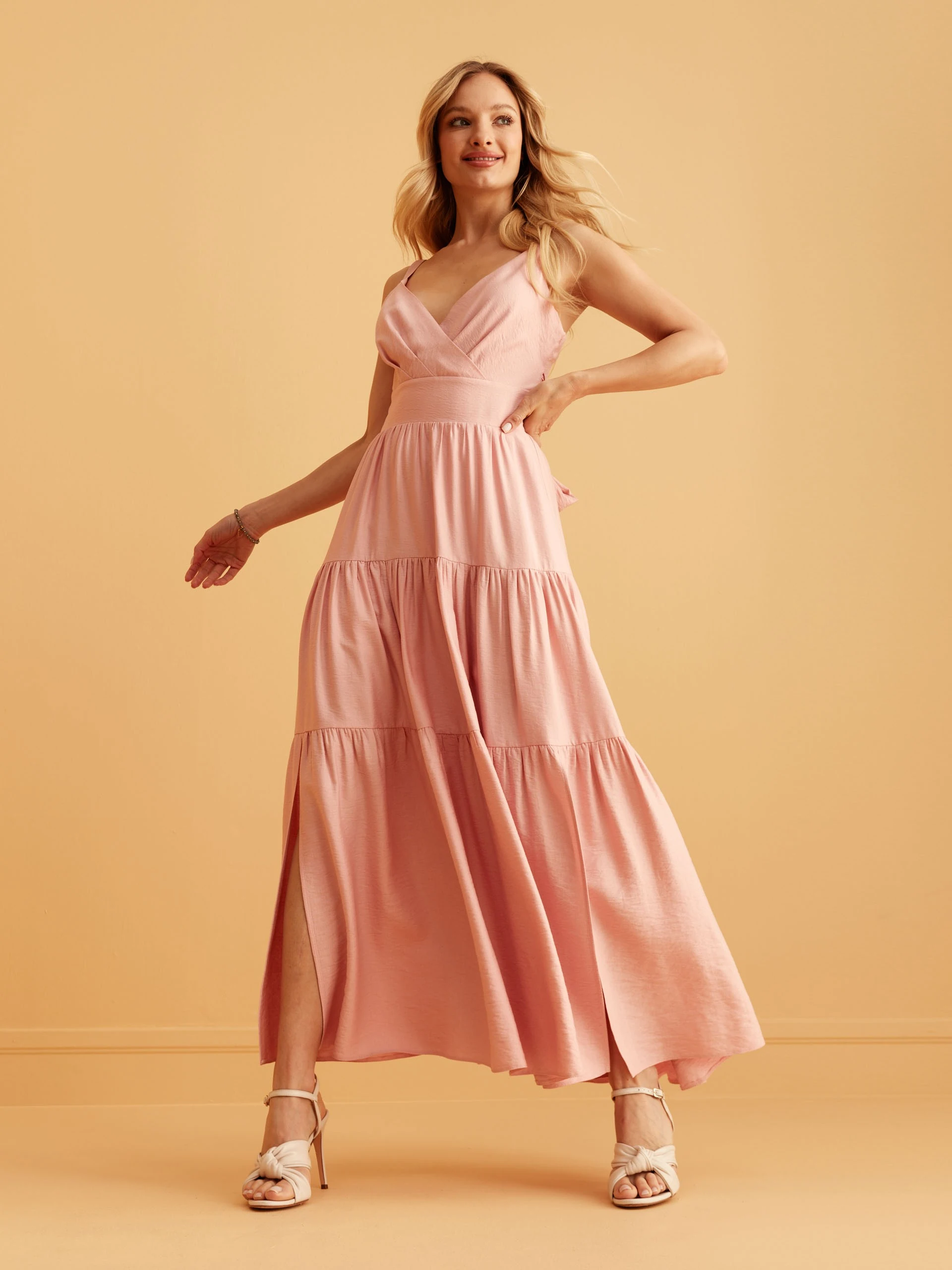 PINK MAXI DRESS