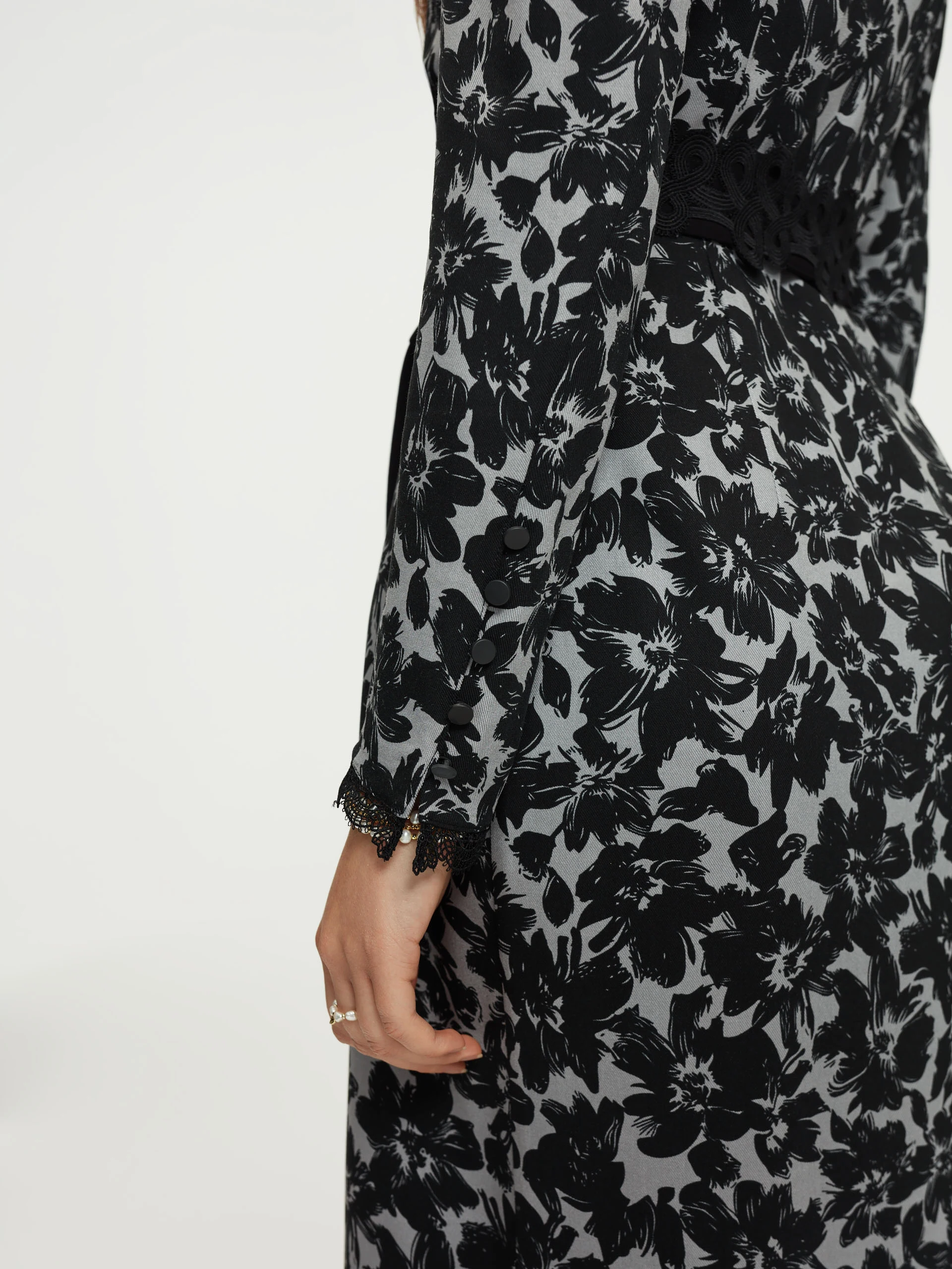 Envelope floral dress