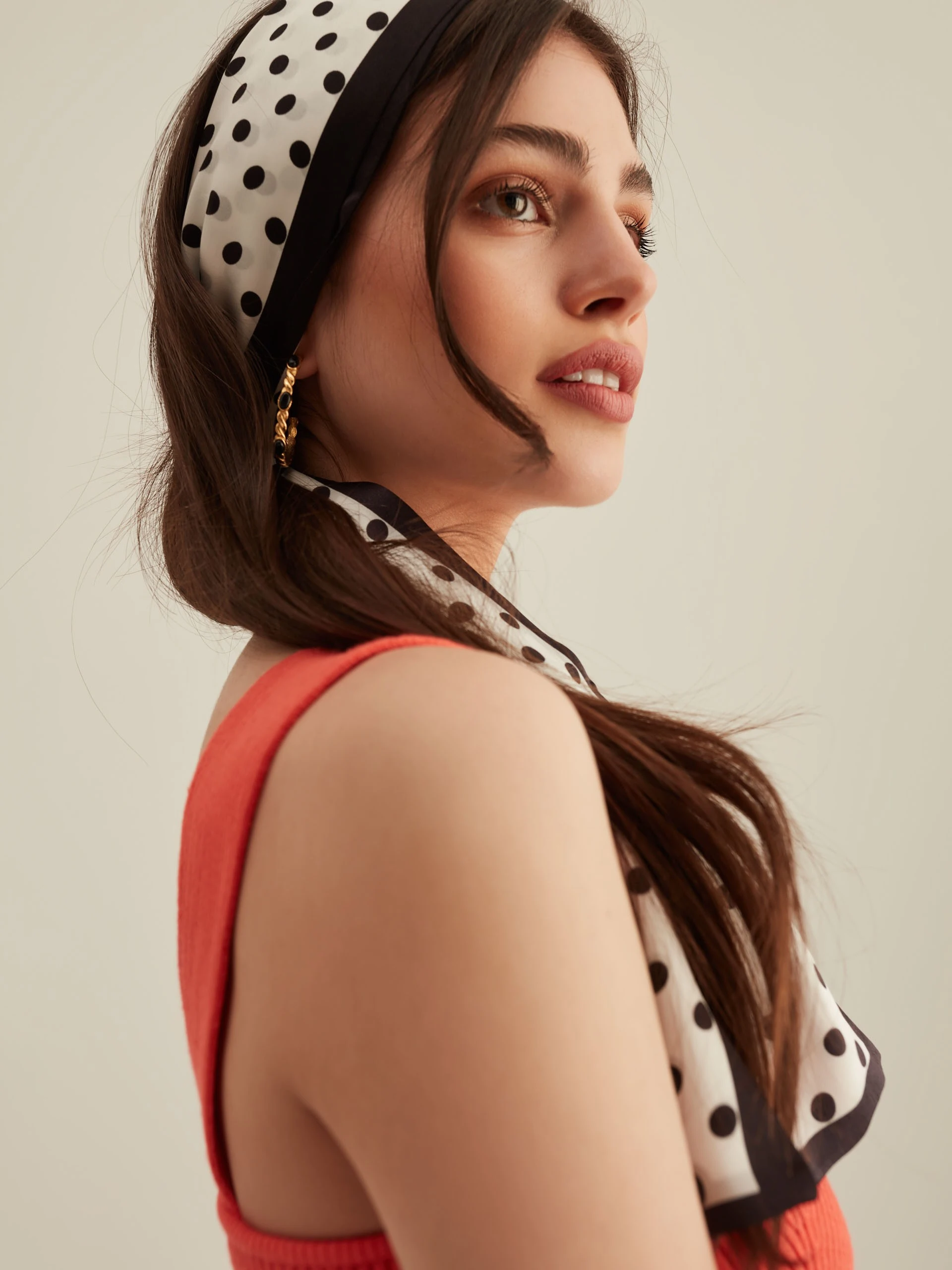 LONG SILK SCARF