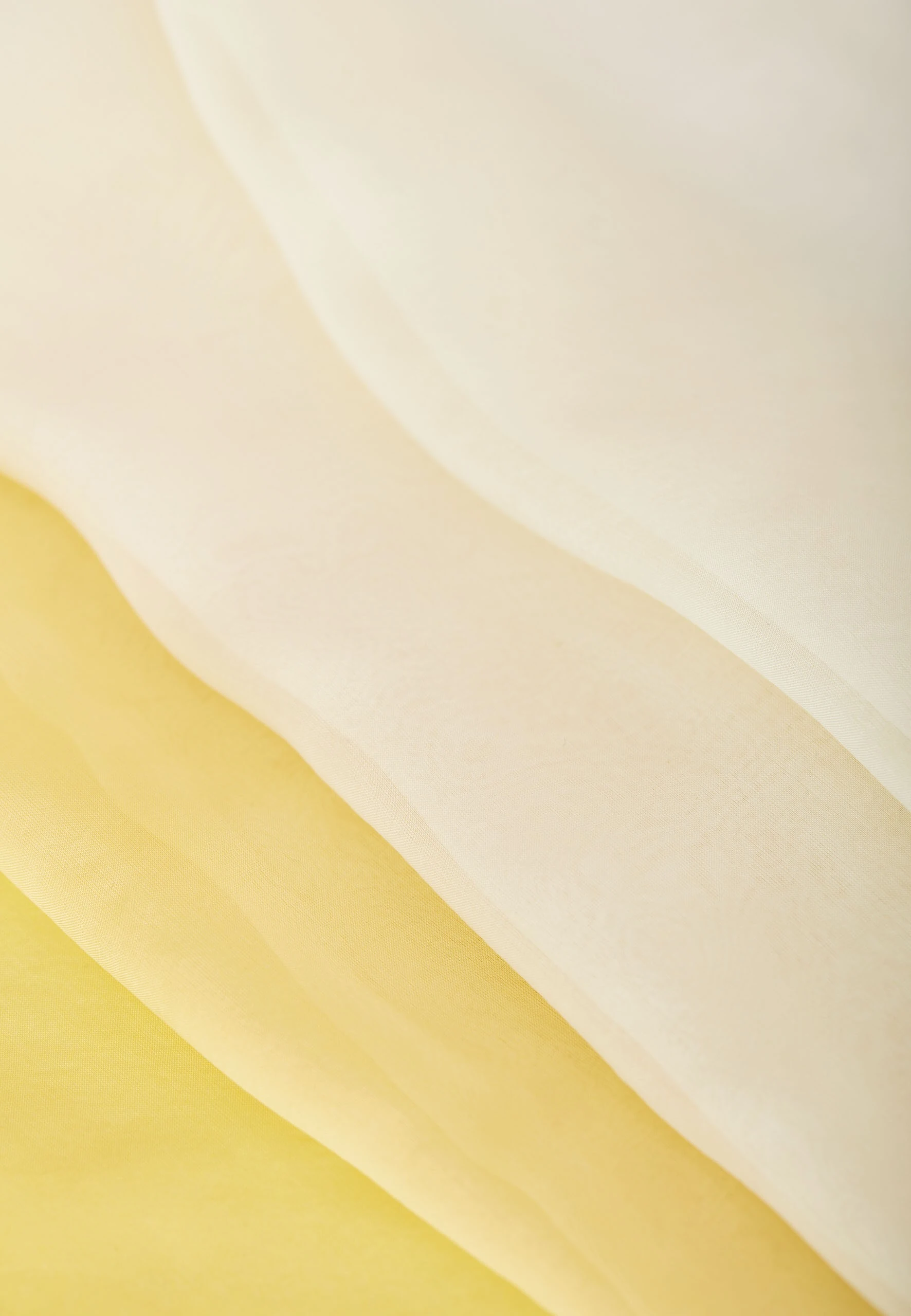 YELLOW SILK SCARF