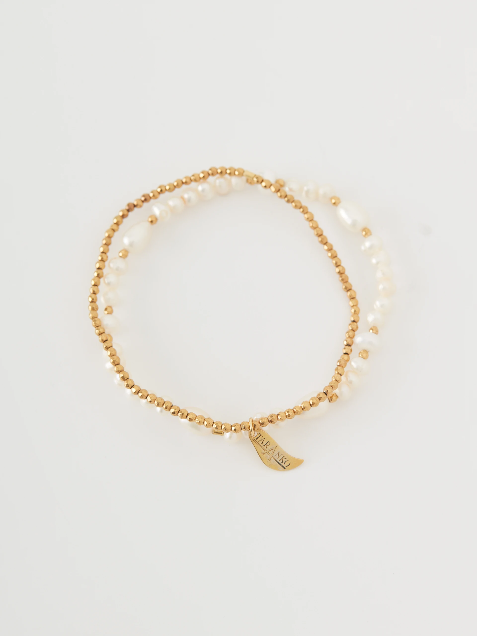 Set of pearl bracelets