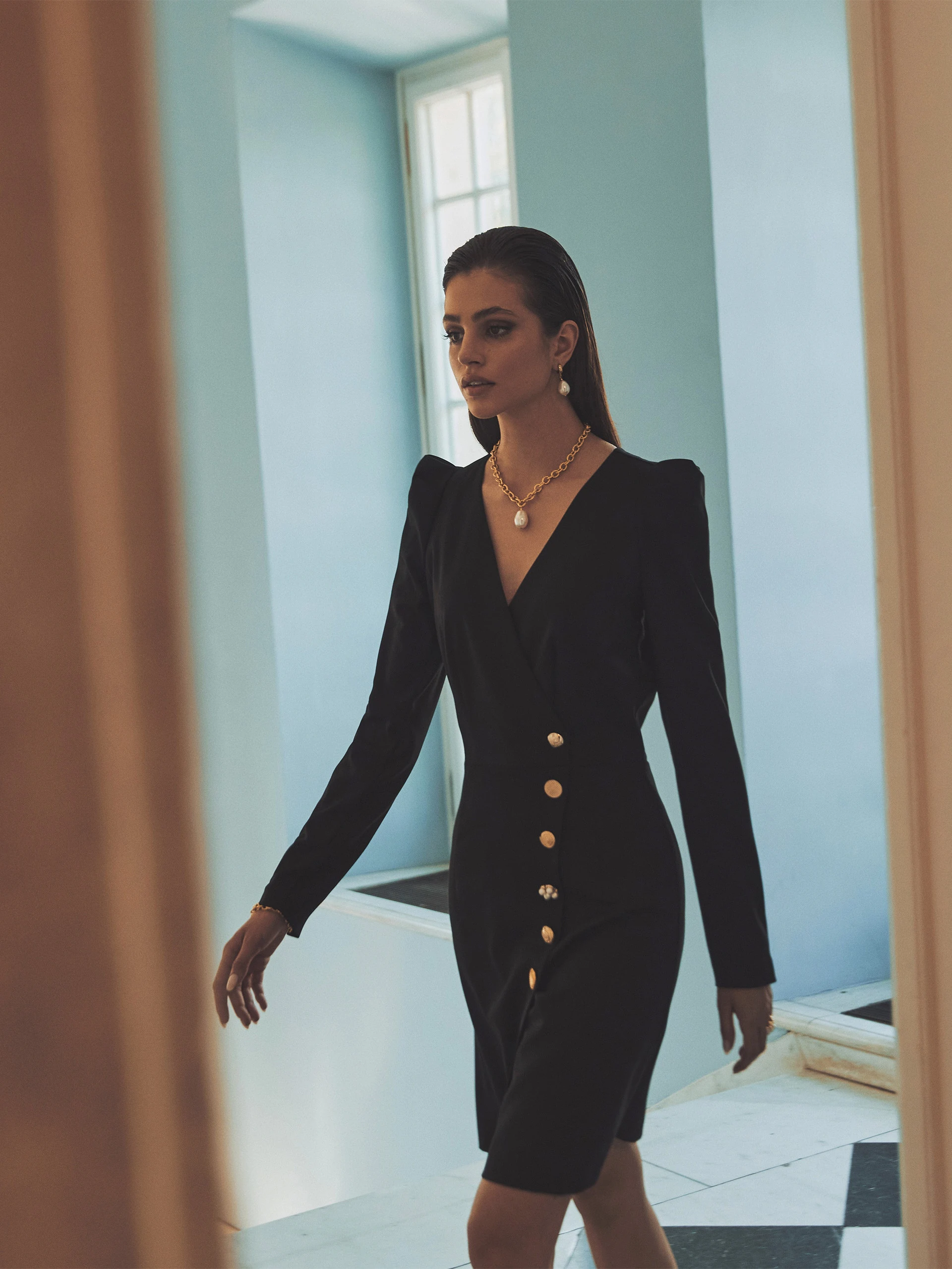 Elegant little black dress
