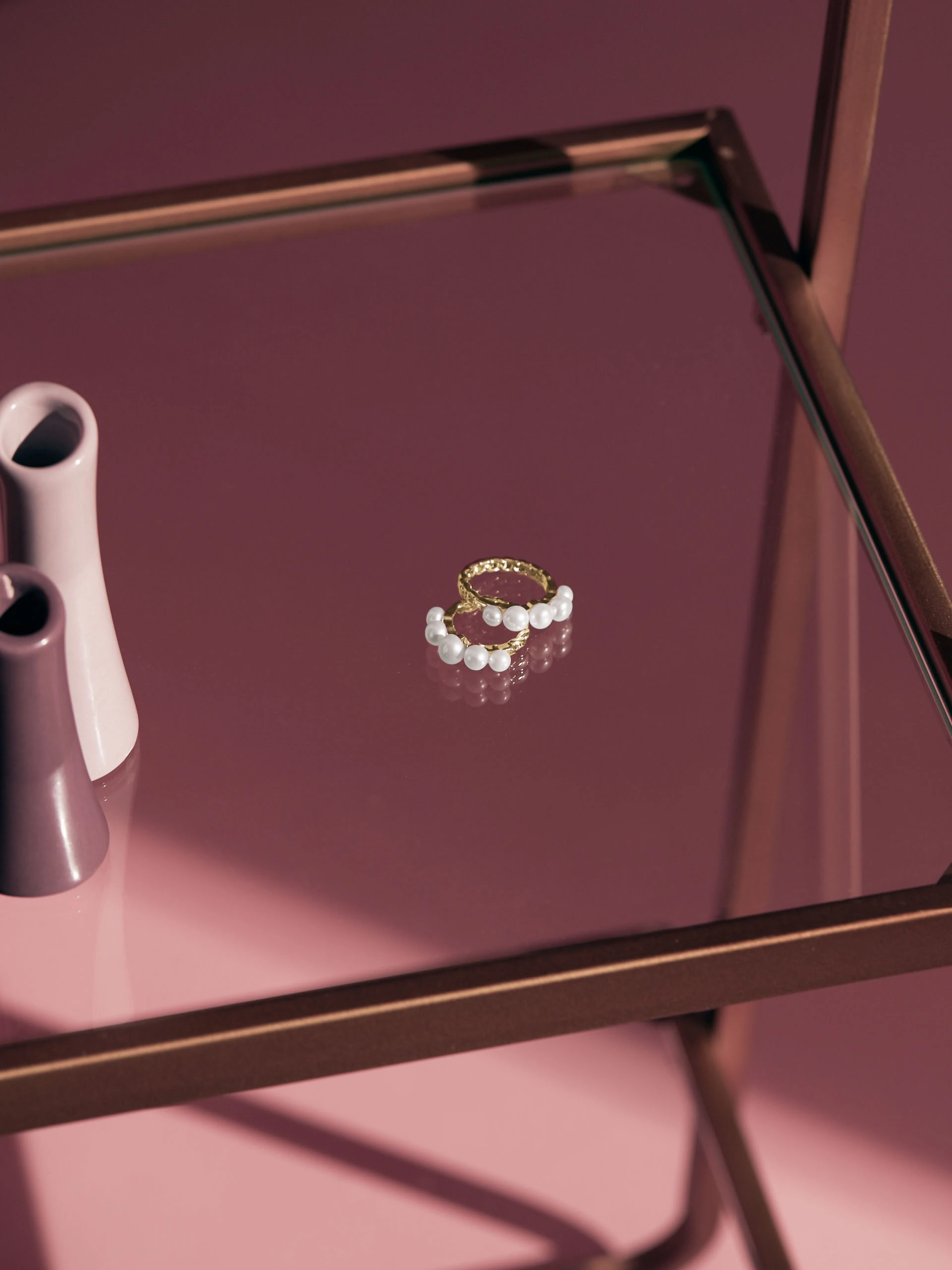 RING WITH PEARLS