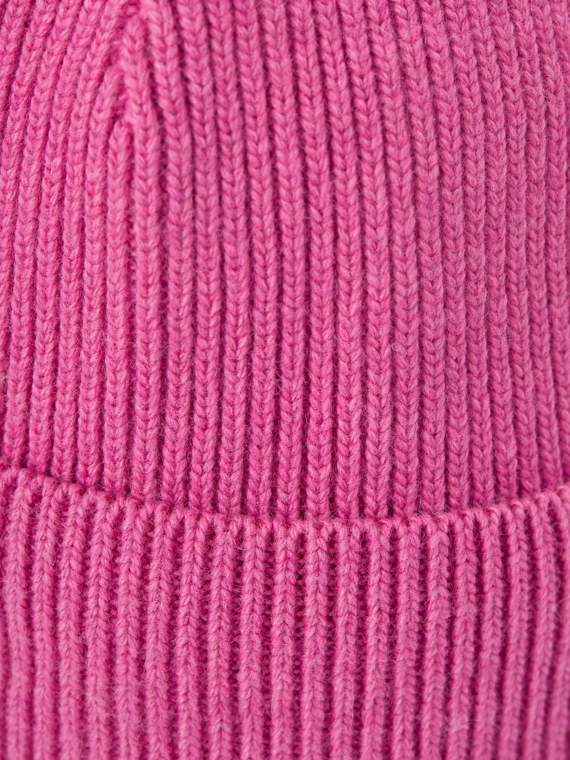 Beanie with wool and cashmere