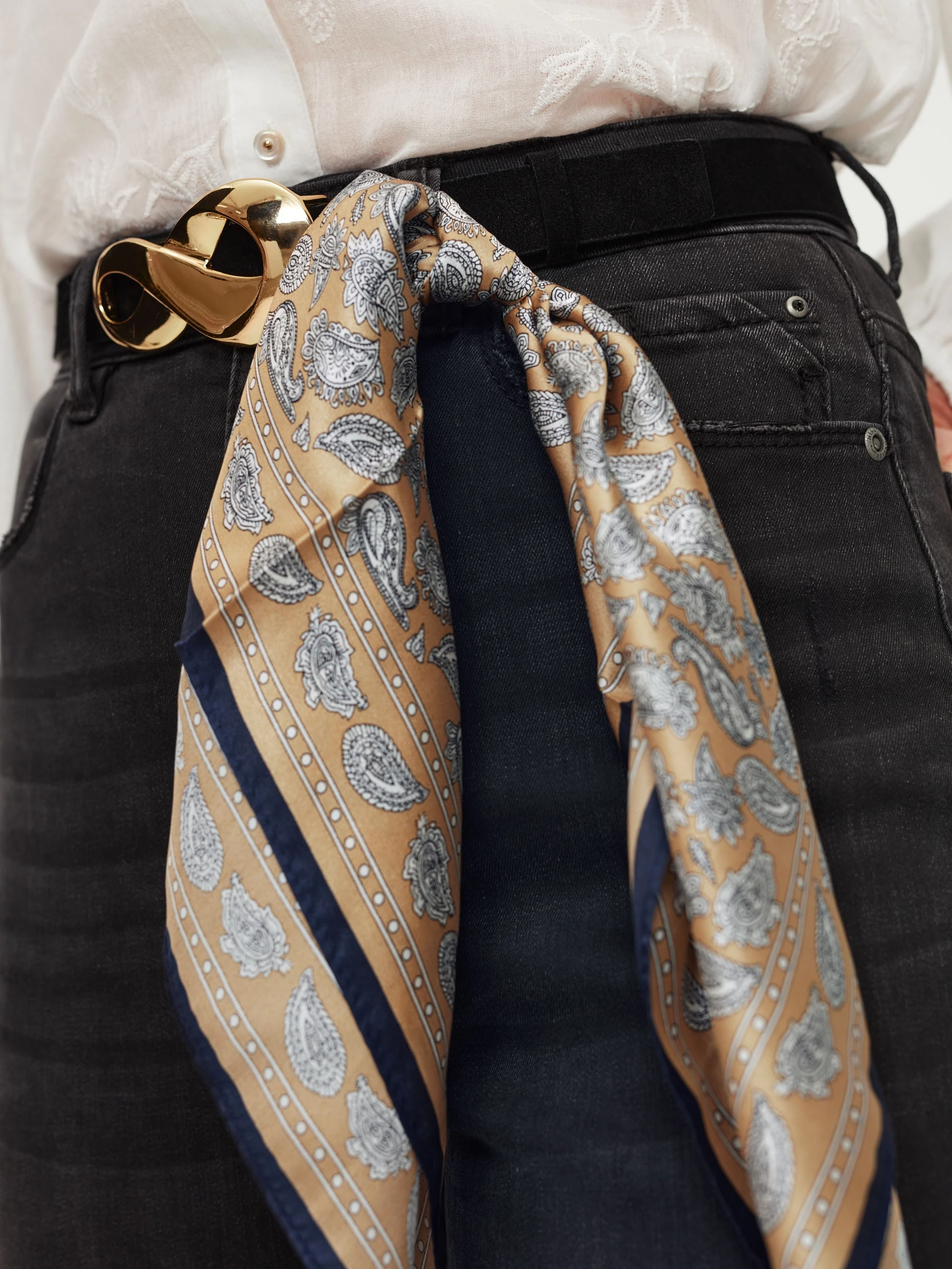 Paisley pattern neckerchief