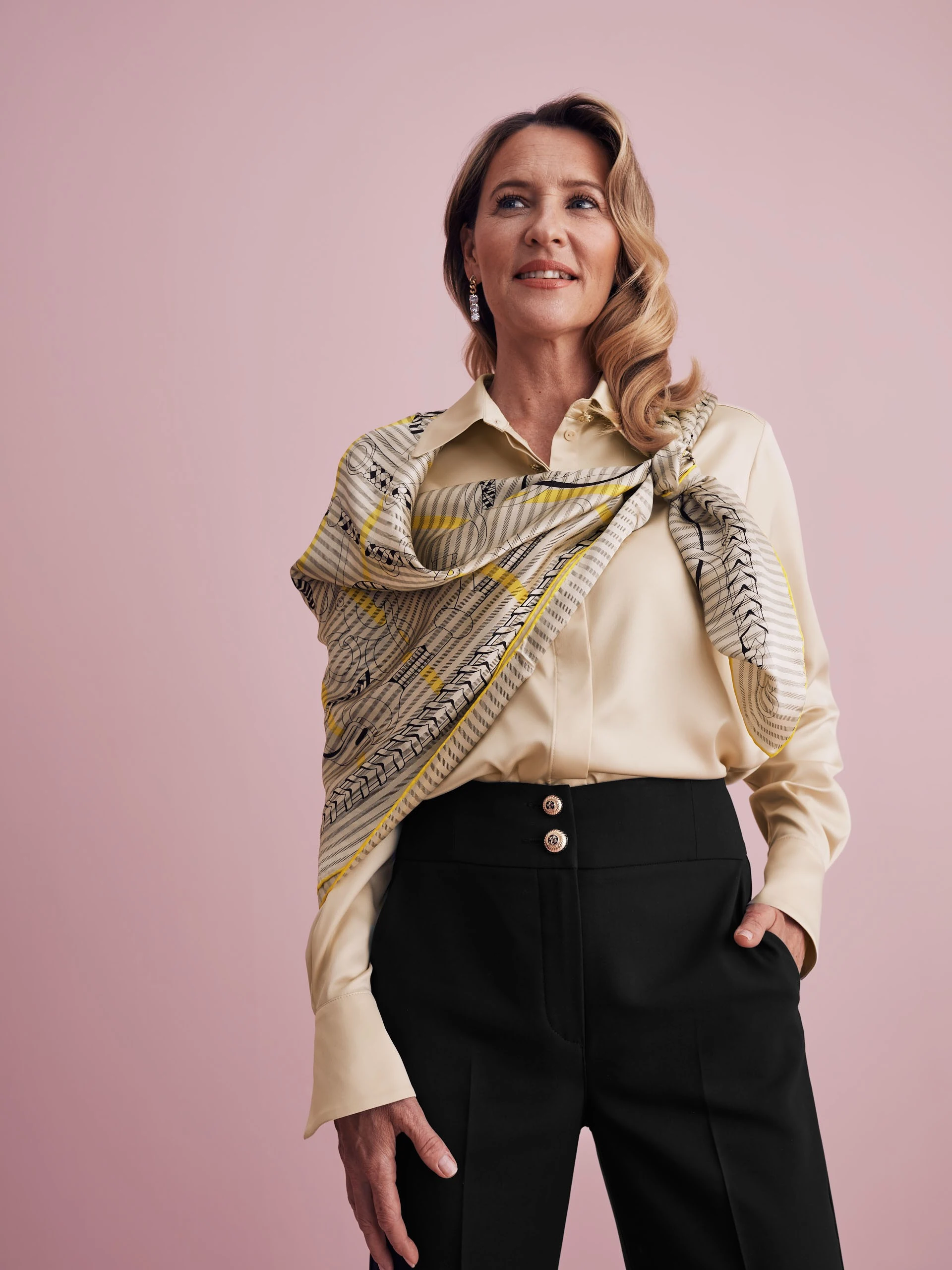 Large silk neckerchief