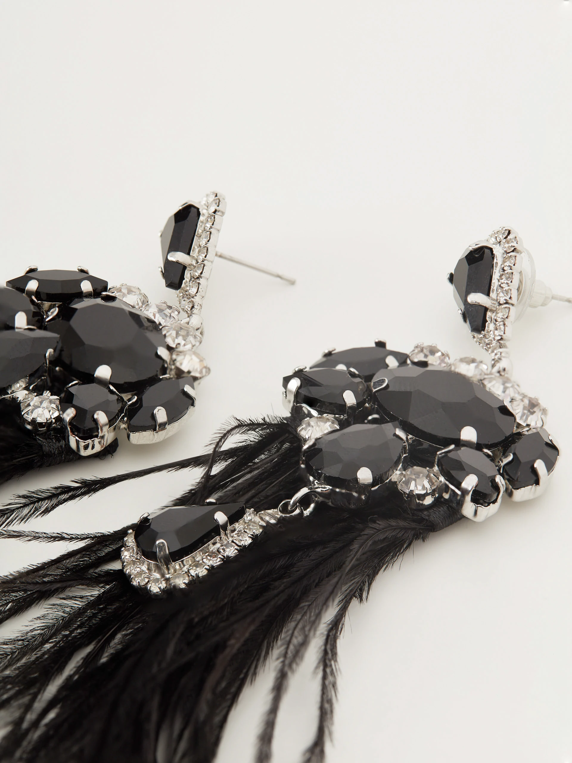 Feather earrings