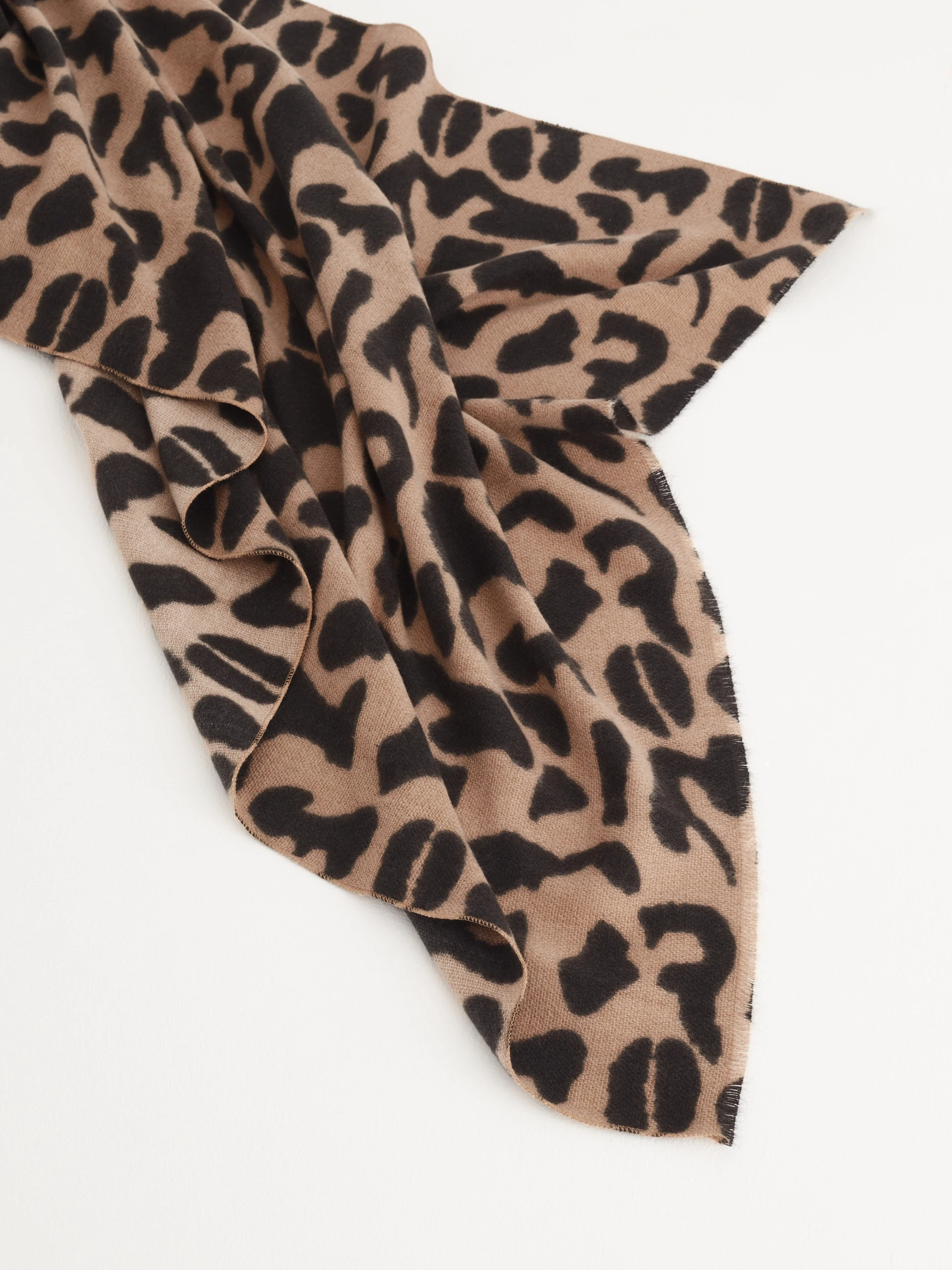 Animal print scarf