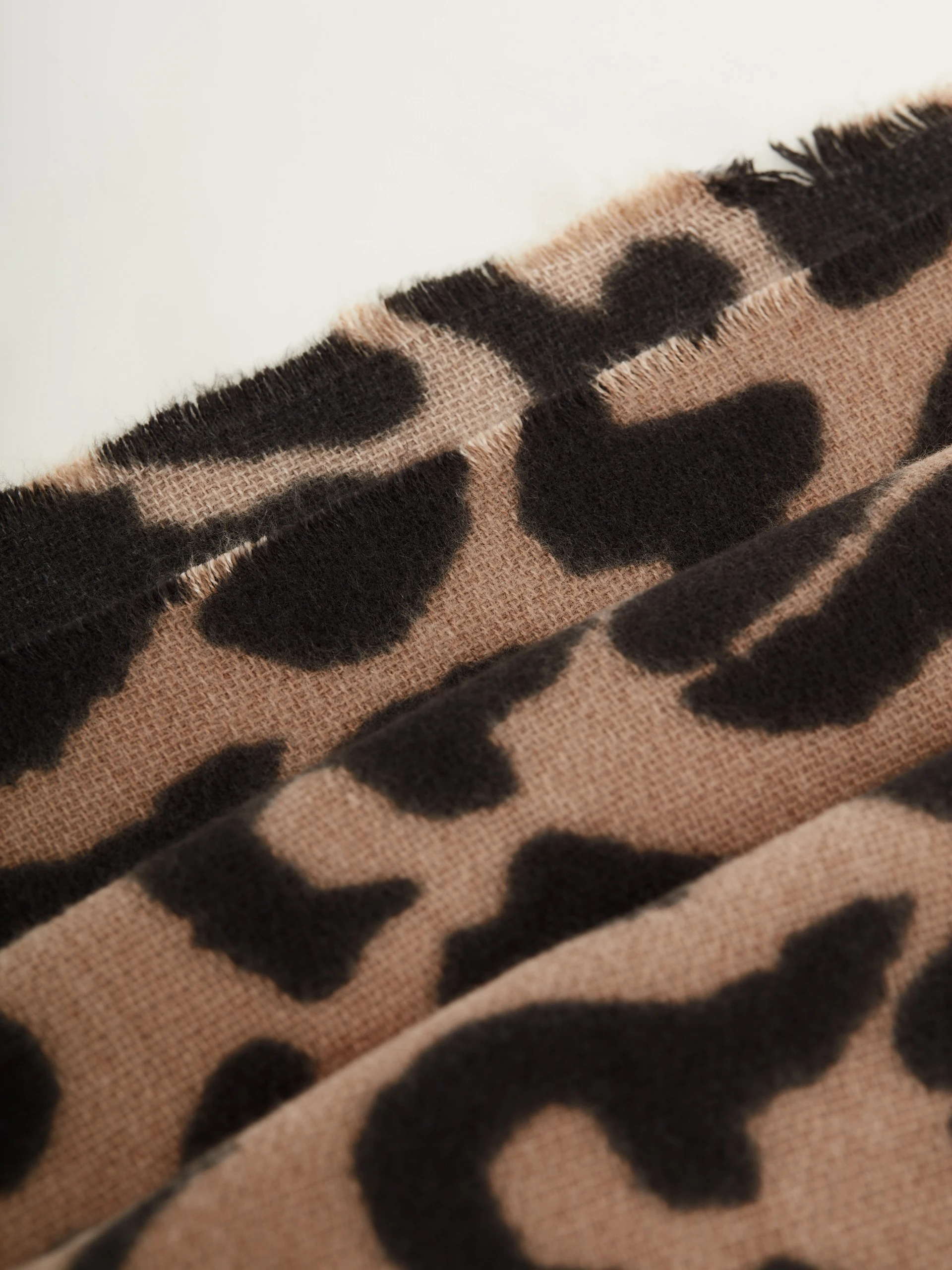 Animal print scarf